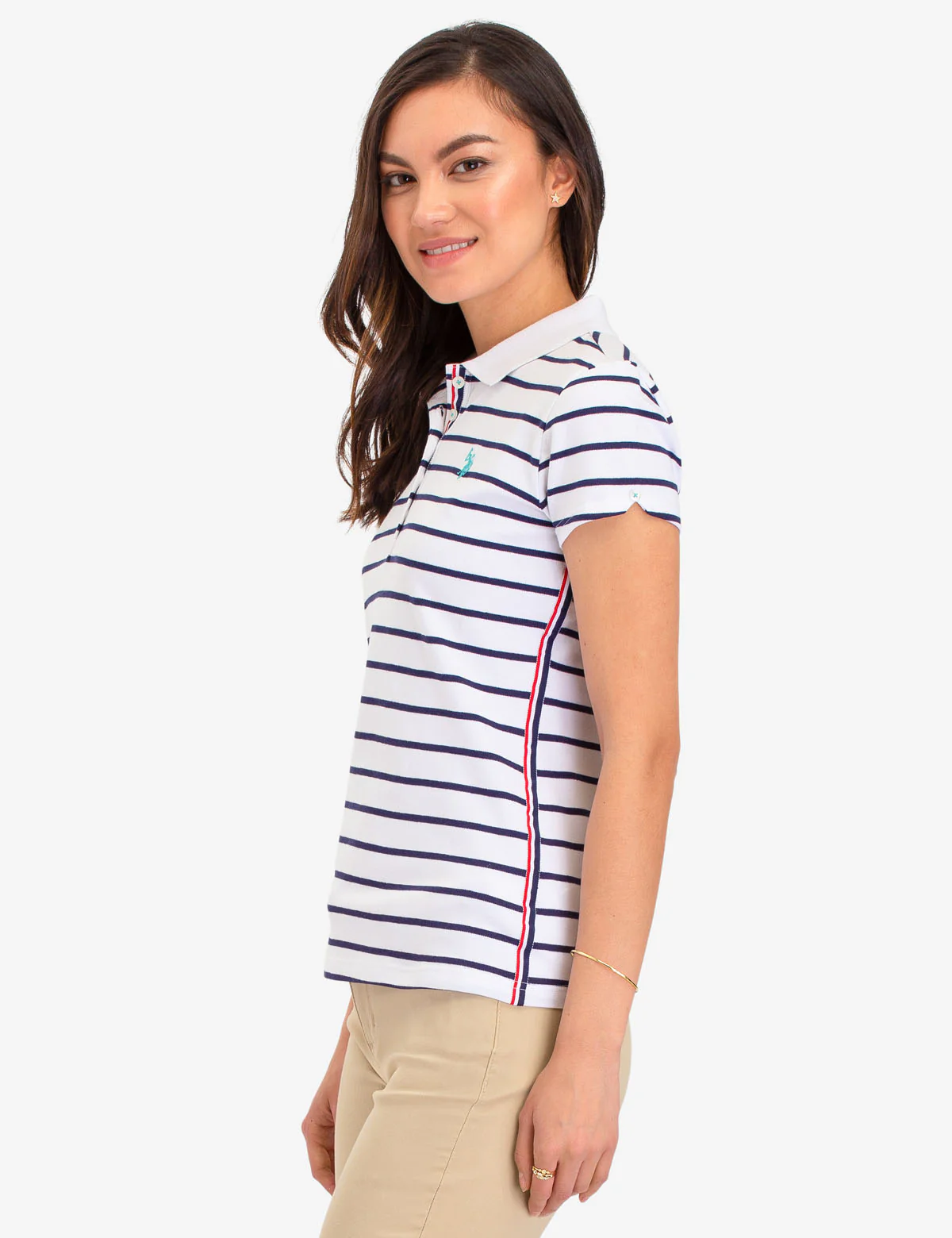 STRIPED POLO SHIRT - Image 3