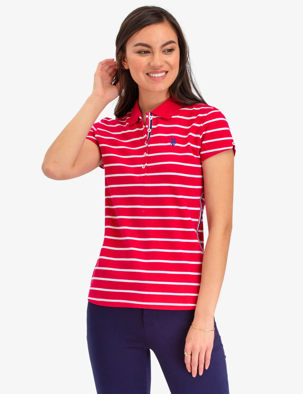 STRIPED POLO SHIRT - Image 5