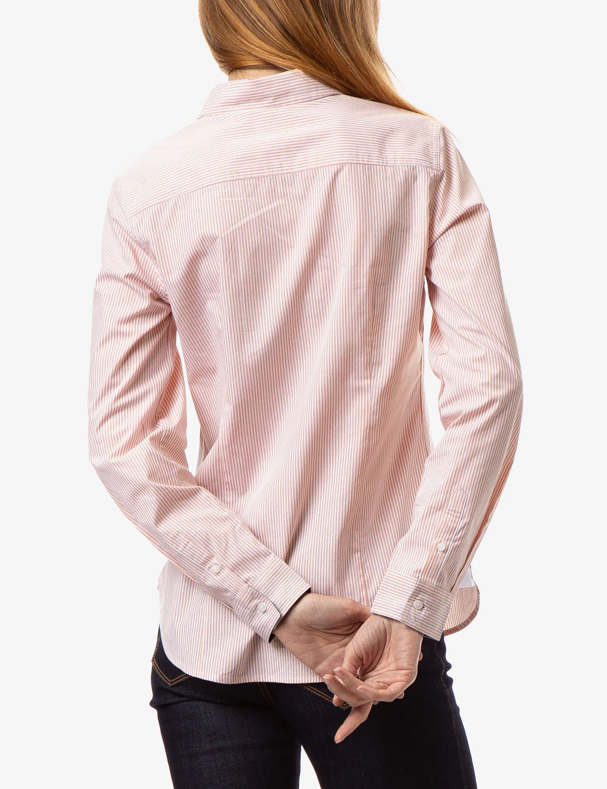 STRIPED POPLIN LONG SLEEVE SHIRT - Image 13