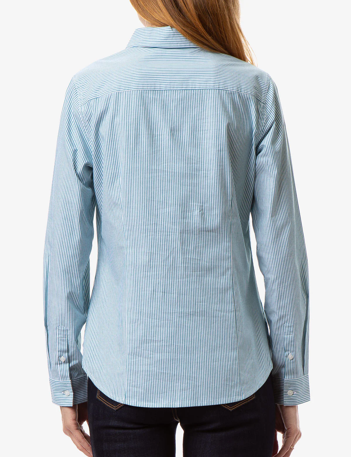 STRIPED POPLIN LONG SLEEVE SHIRT - Image 19