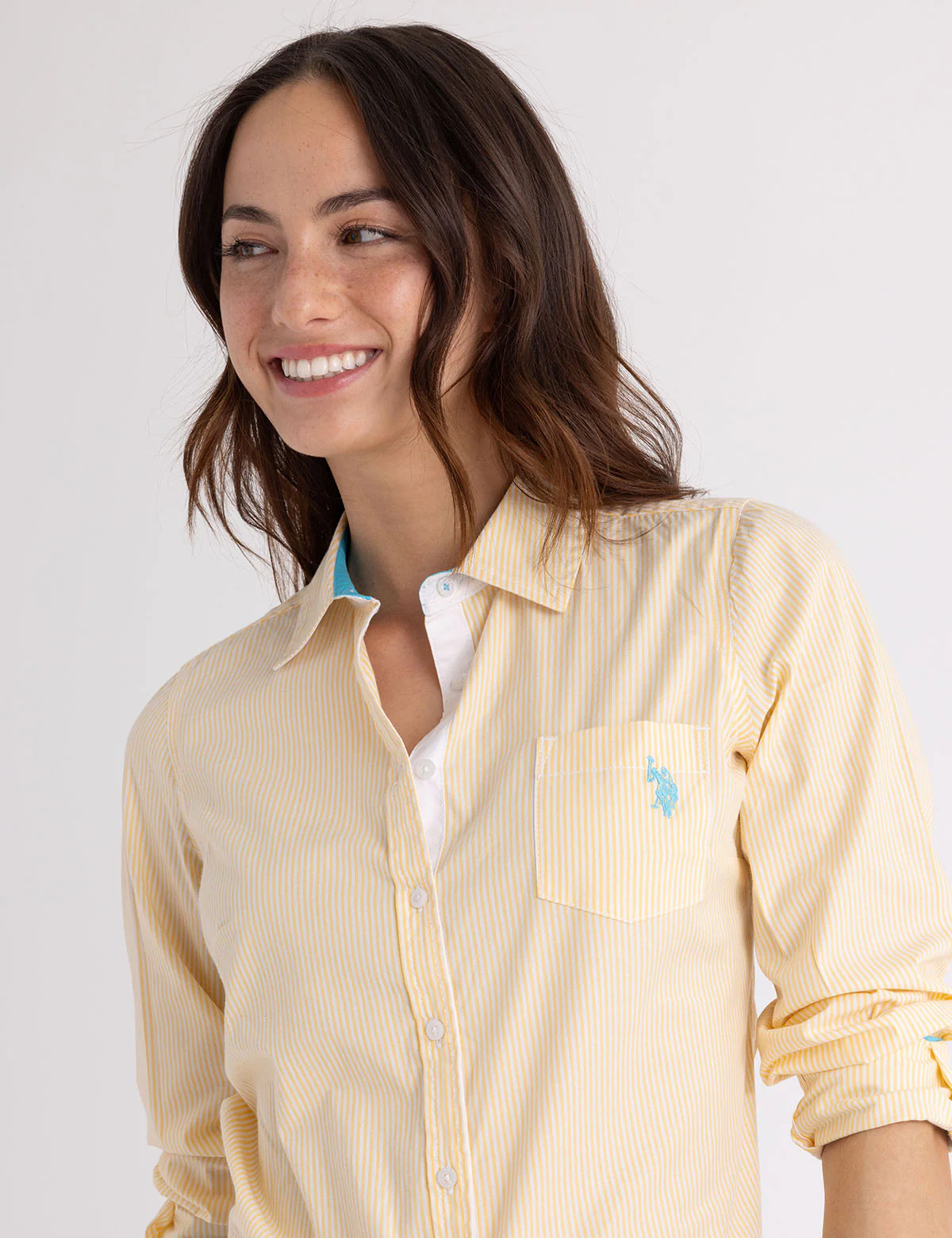STRIPED POPLIN LONG SLEEVE SHIRT - Image 8