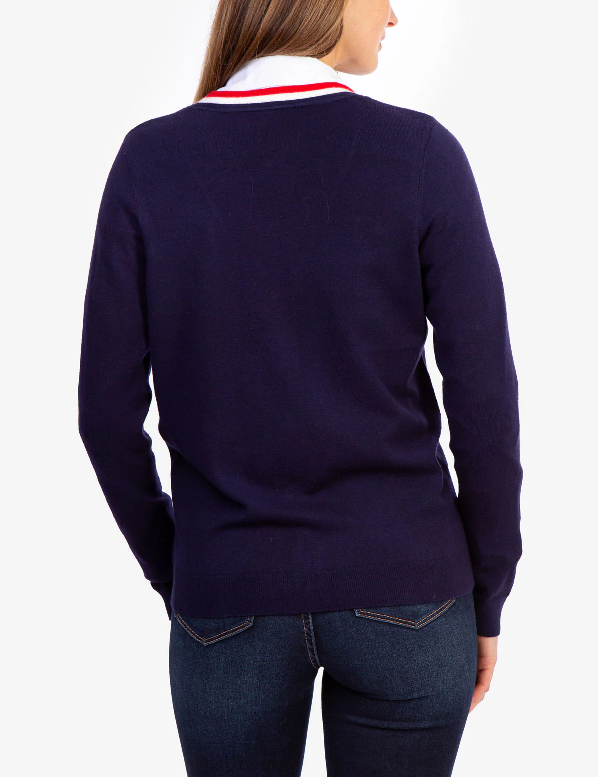 STRIPED RIB KNIT CARDIGAN - Image 4