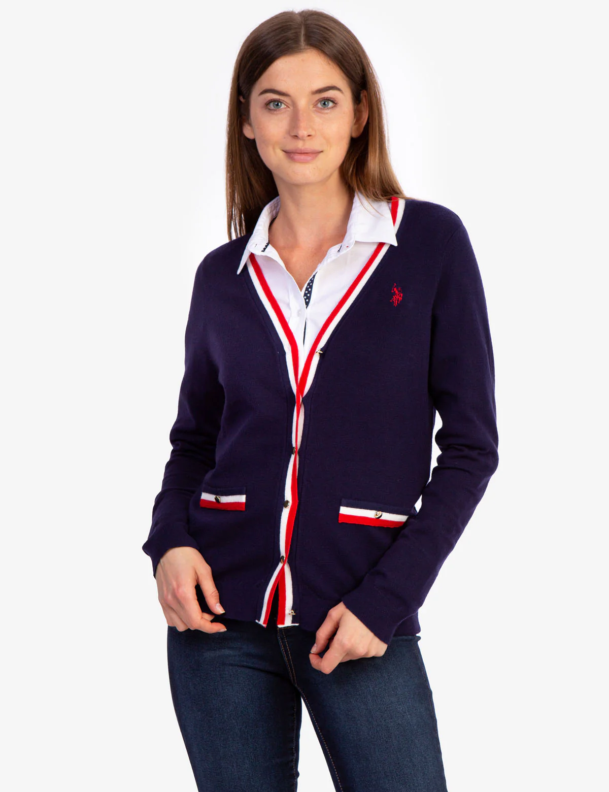 STRIPED RIB KNIT CARDIGAN - Image 6