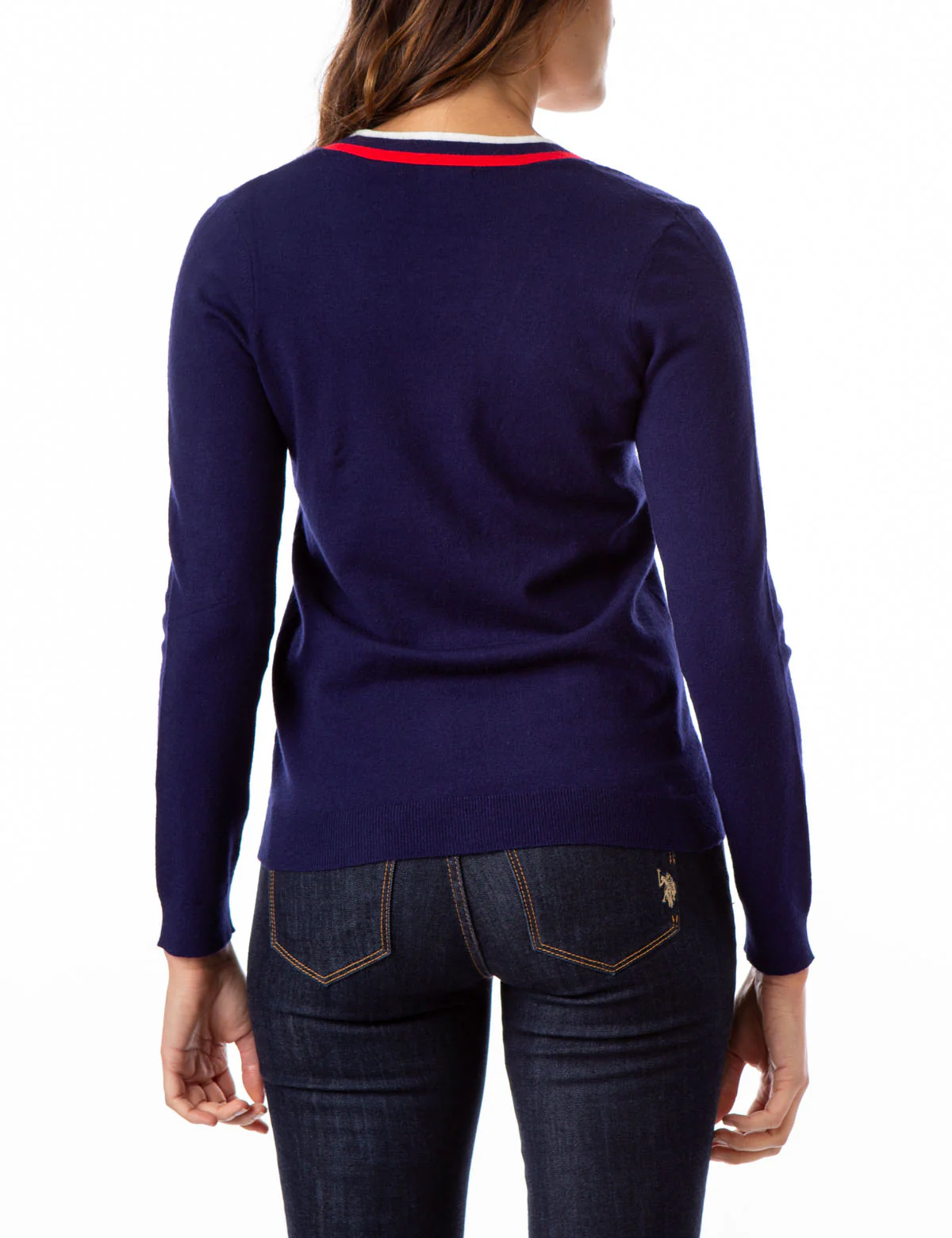 STRIPED RIB KNIT CARDIGAN - Image 3