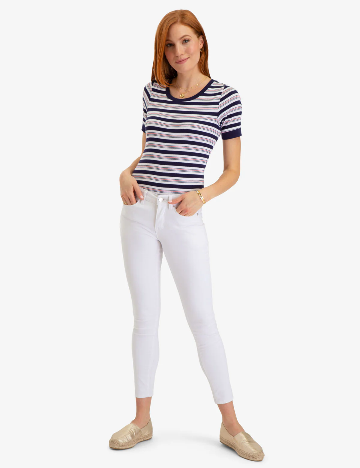 STRIPED RIB TOP - Image 5