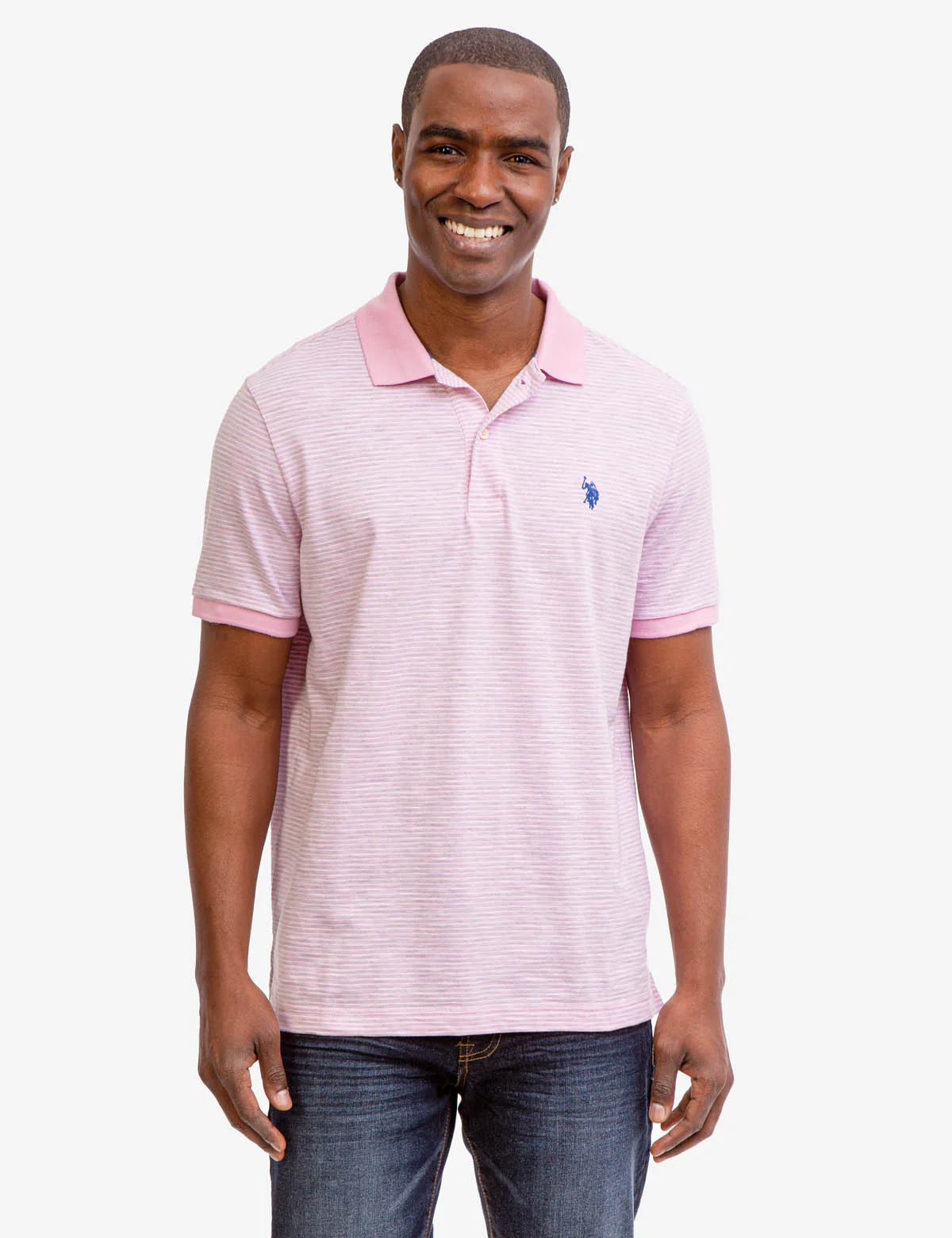 STRIPED SLUB JERSEY POLO SHIRT - Image 5