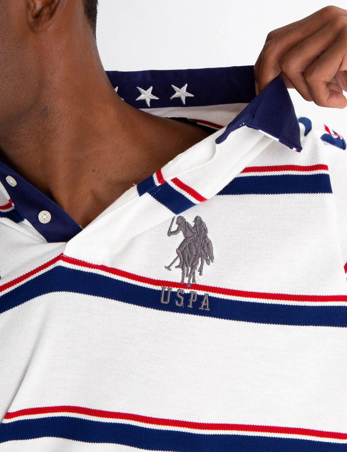 STRIPED TWILL POLO SHIRT - Image 12
