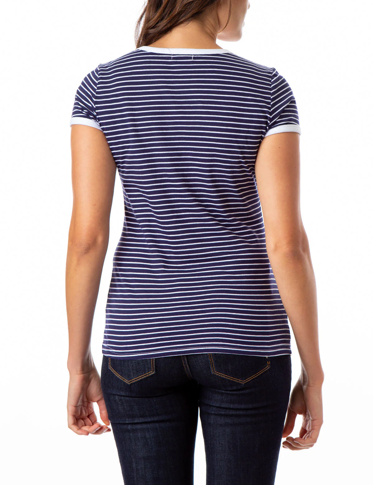 STRIPED YARN DYE RINGER T-SHIRT - Image 12