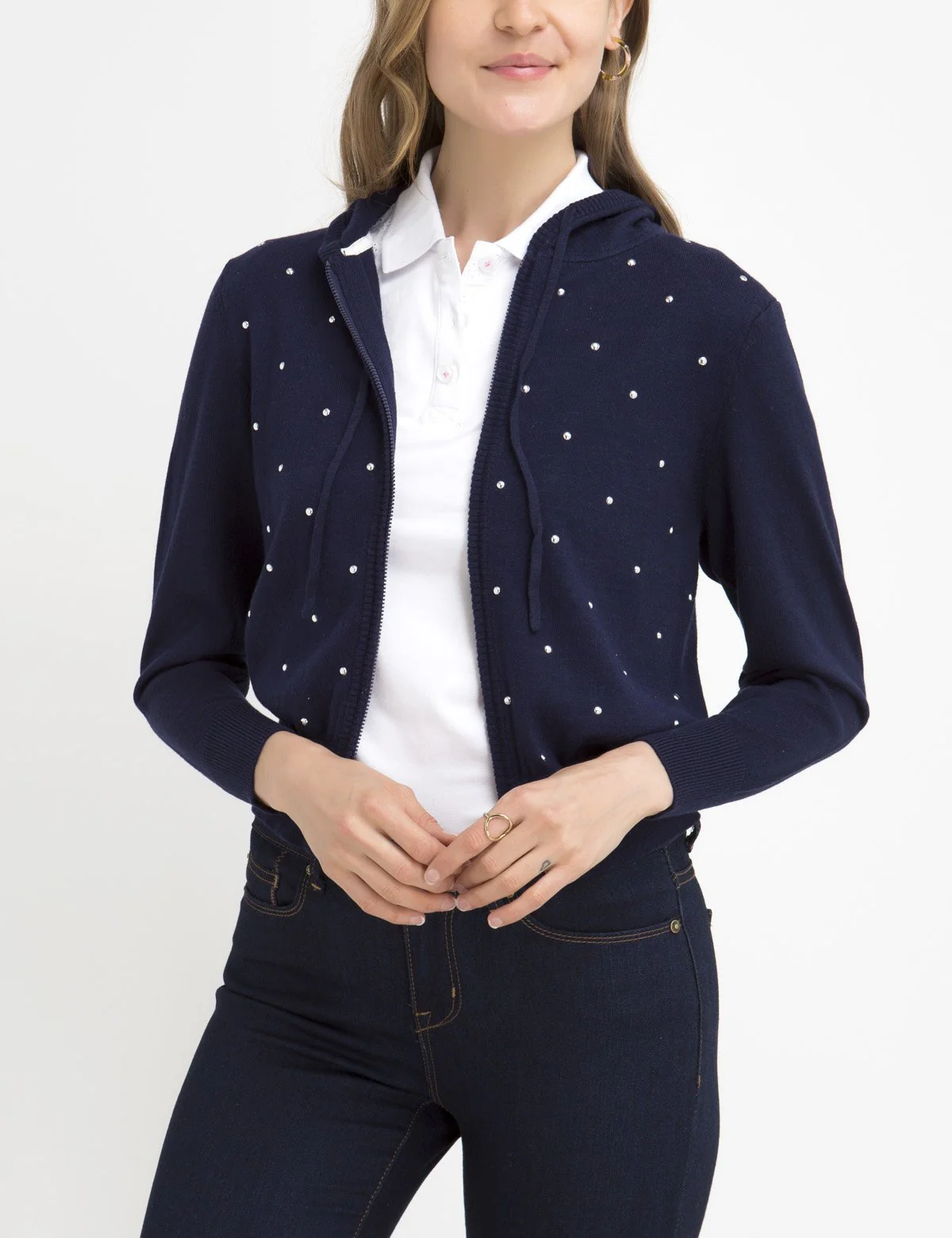 STUDDED HOODIE - Image 5