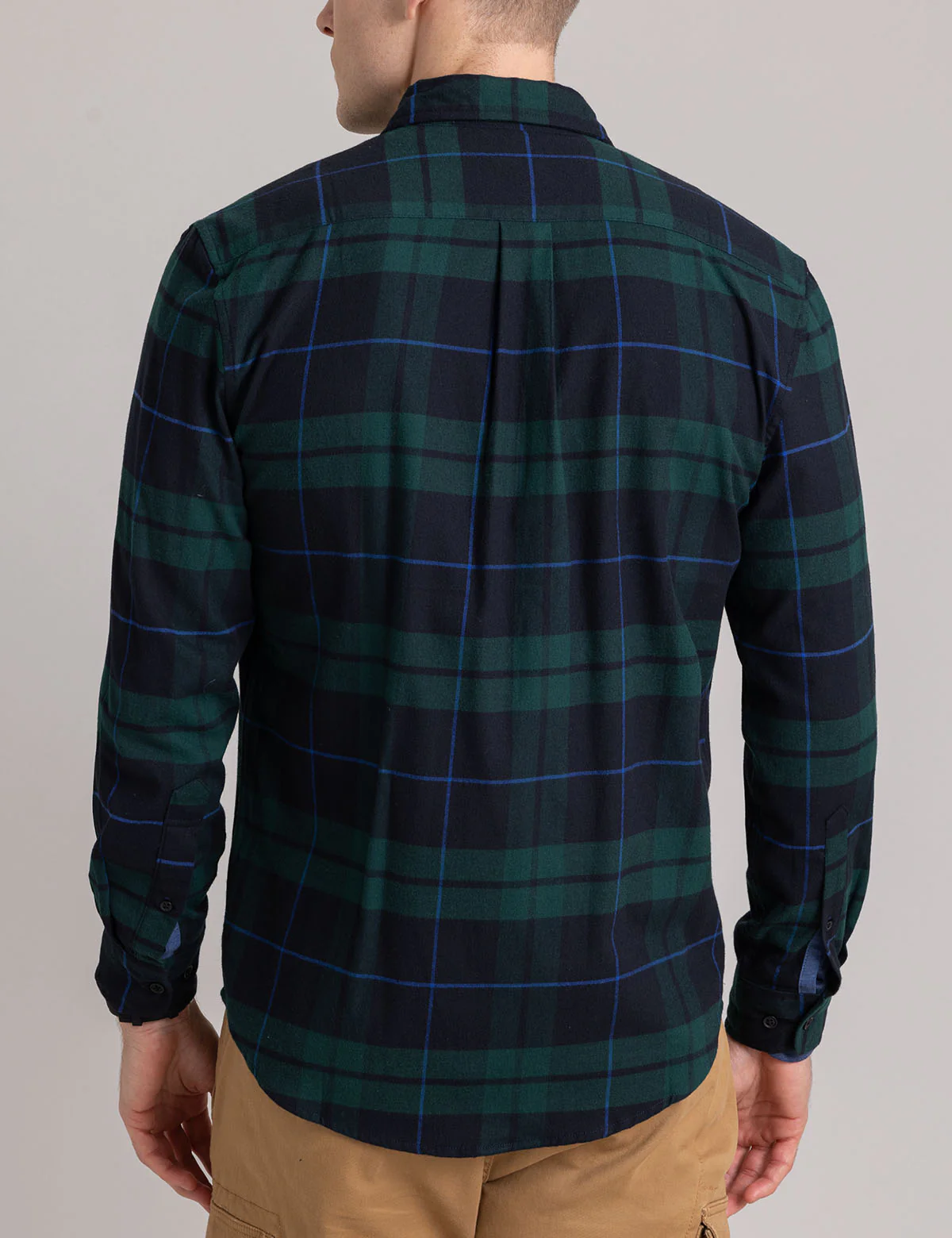 TARTAN PEACHED TWILL LONG SLEEVE SHIRT - Image 5