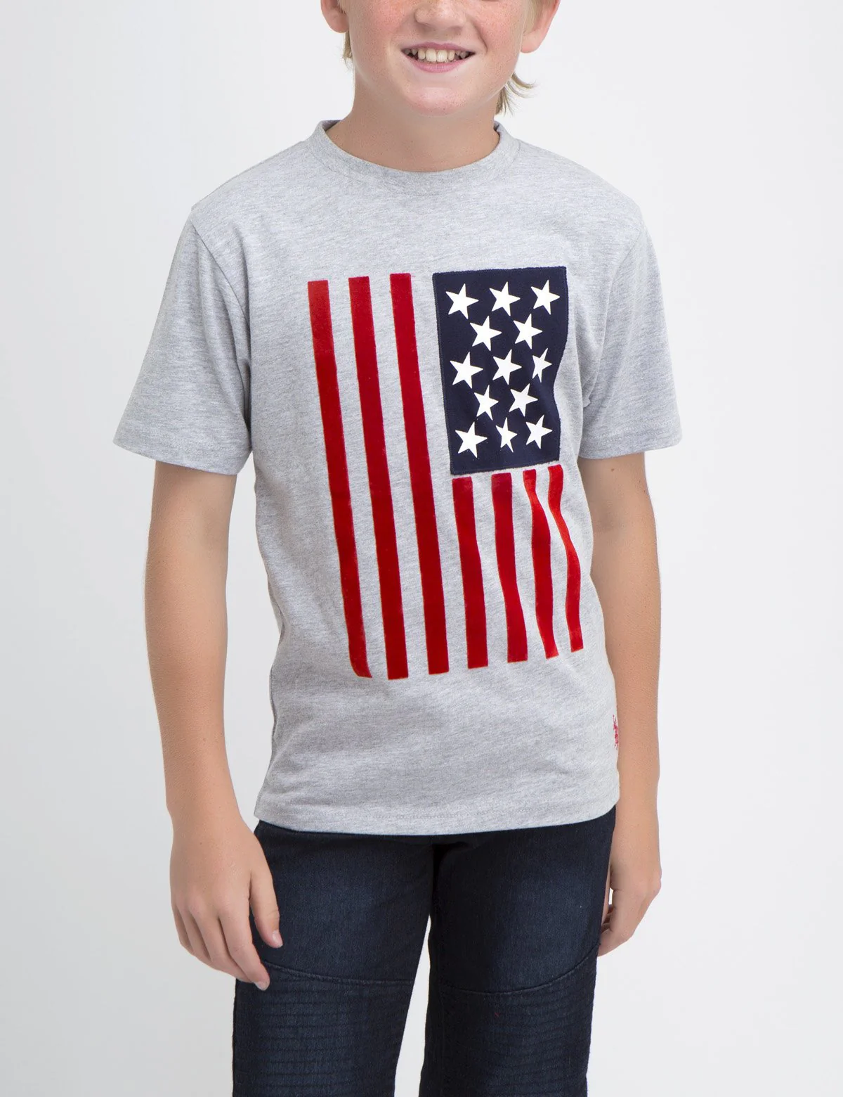 TEXTURED FLAG T-SHIRT - Image 6