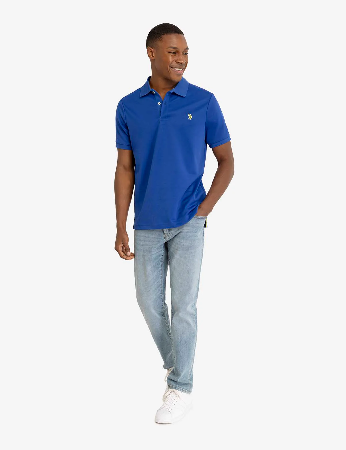 TEXTURED OTTOMAN POLO SHIRT - Image 2