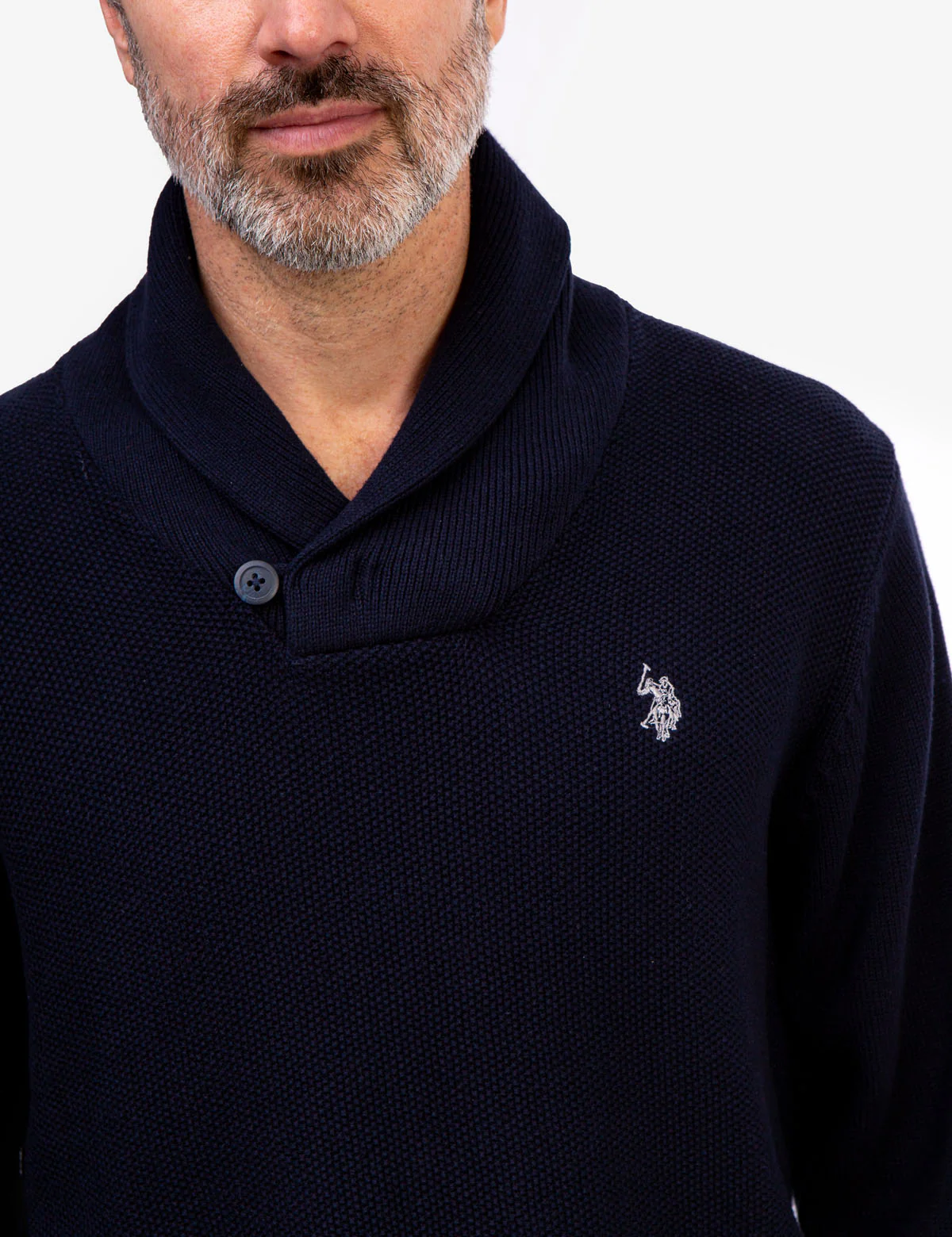 TEXTURED SHAWL PULLOVER SWEATER - Image 6