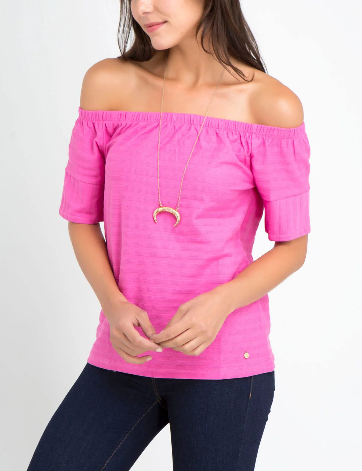 TEXTURED STRIPE BALLET TOP - Image 5
