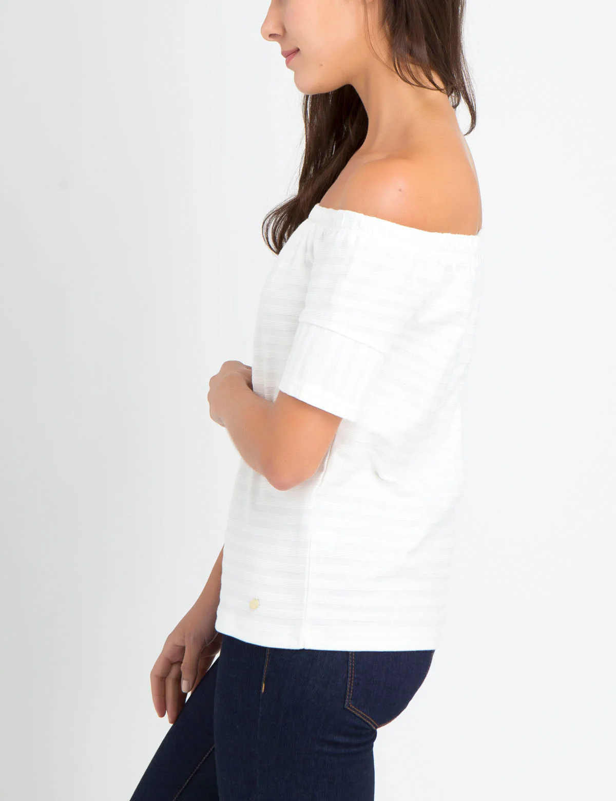 TEXTURED STRIPE BALLET TOP - Image 8