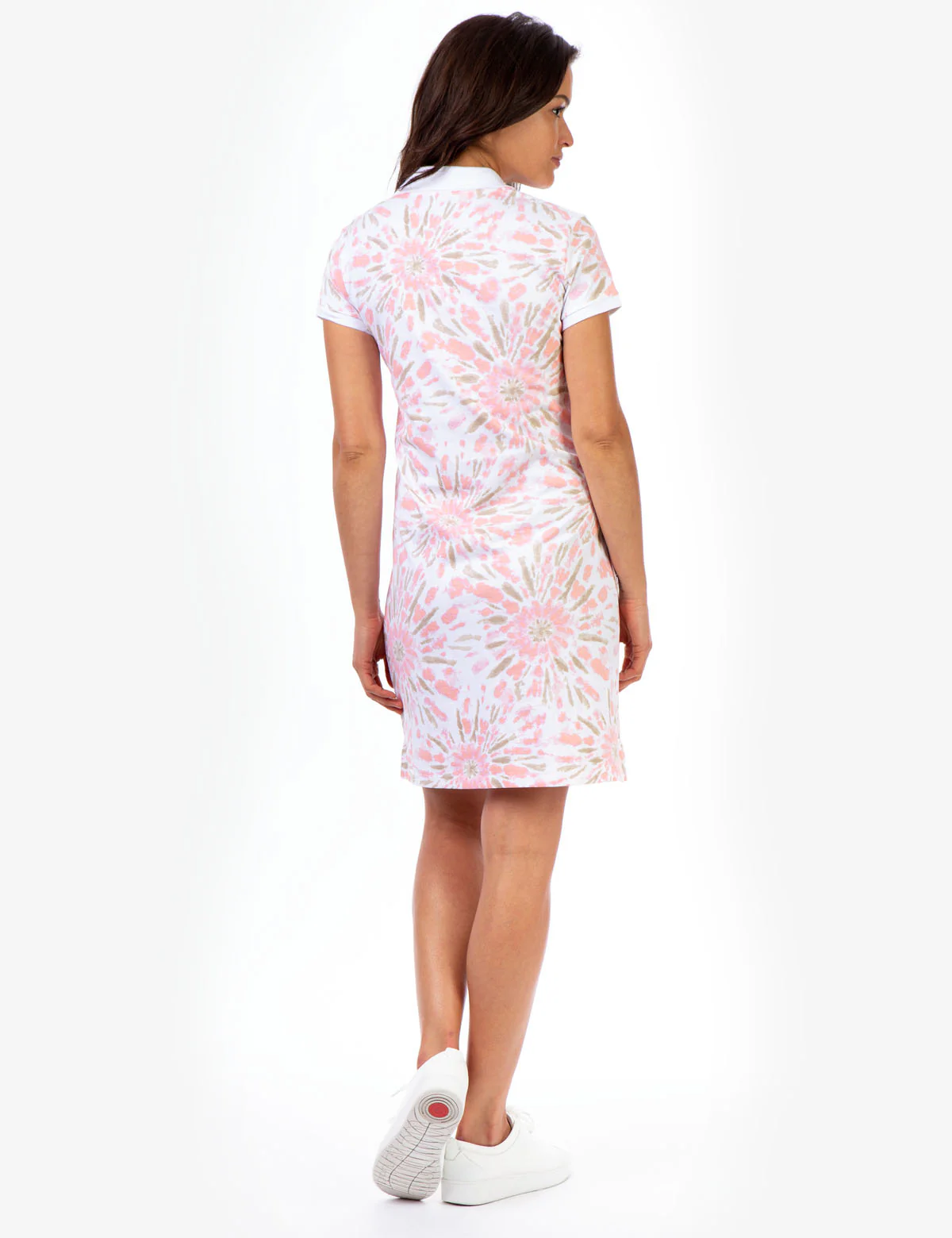 TIE DYE POLO DRESS - Image 3