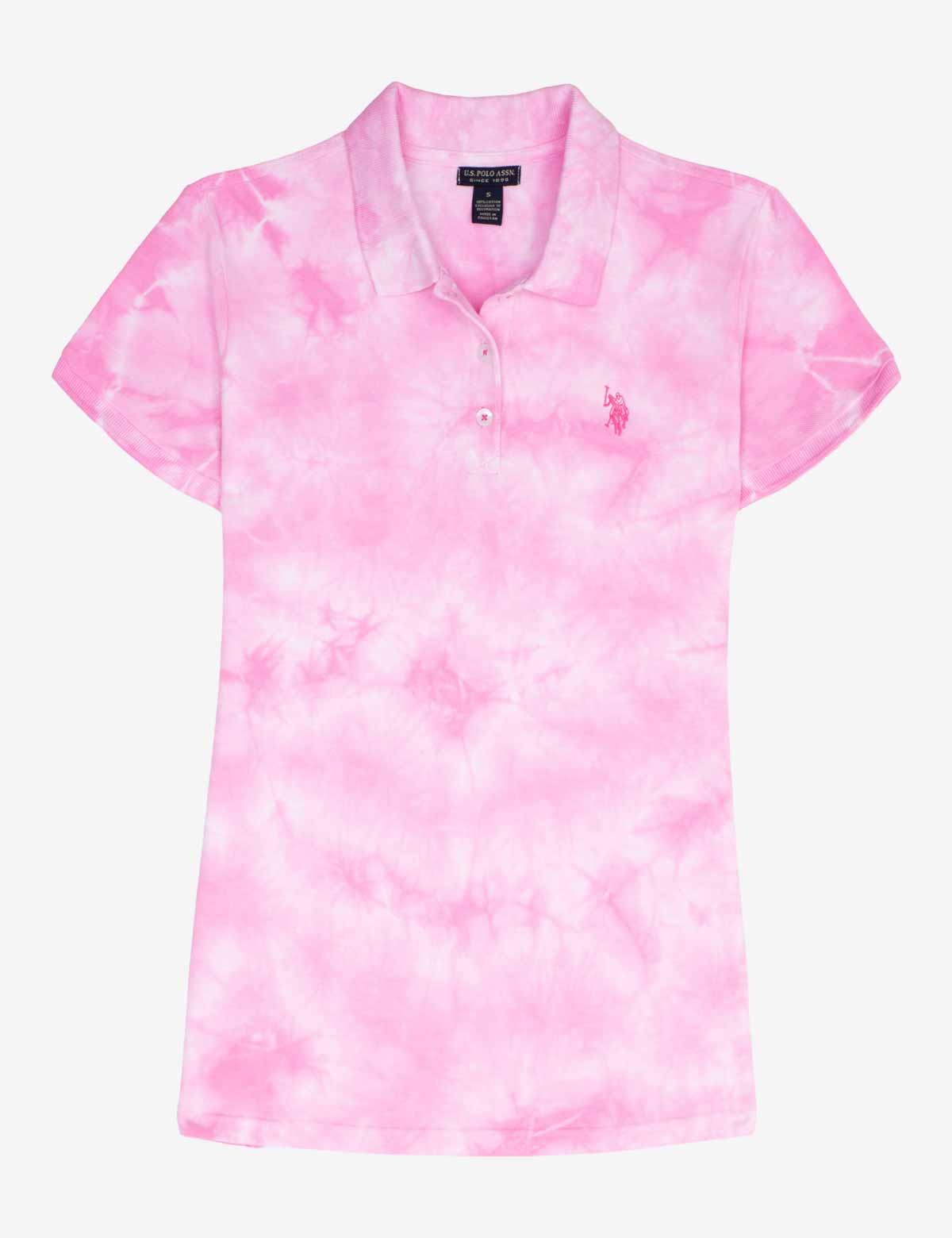 TIE DYE POLO SHIRT - Image 2