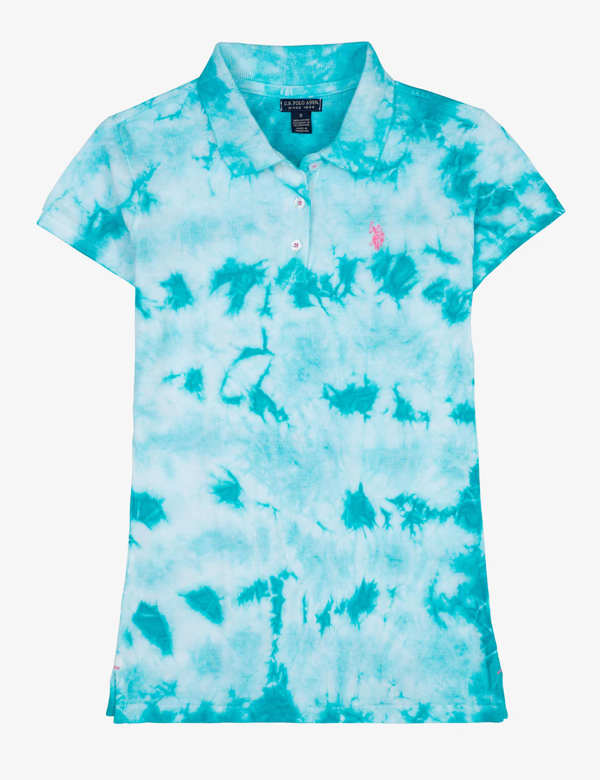 TIE DYE POLO SHIRT - Image 3