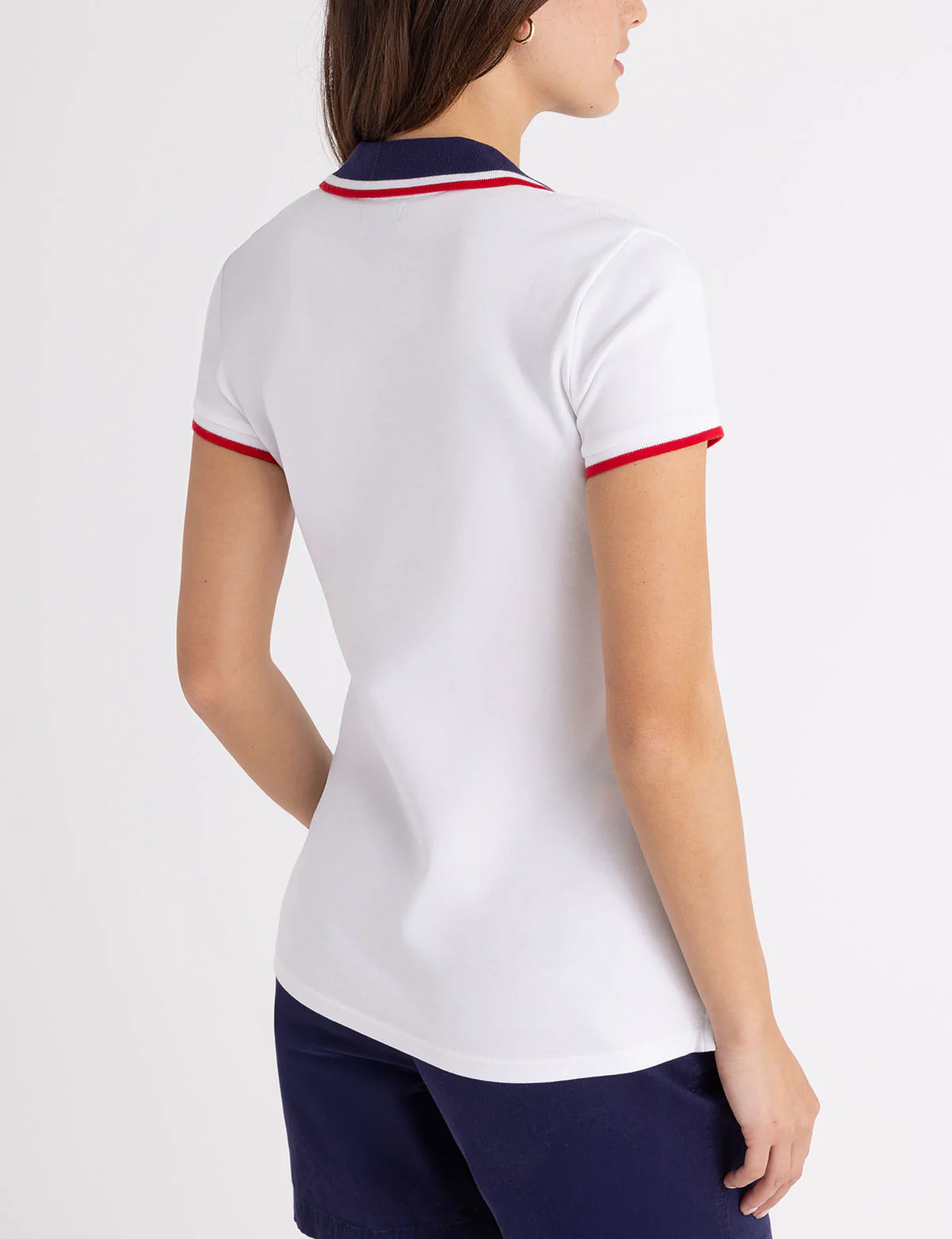 TIPPED AMERICANA SPLIT NECK POLO SHIRT - Image 4