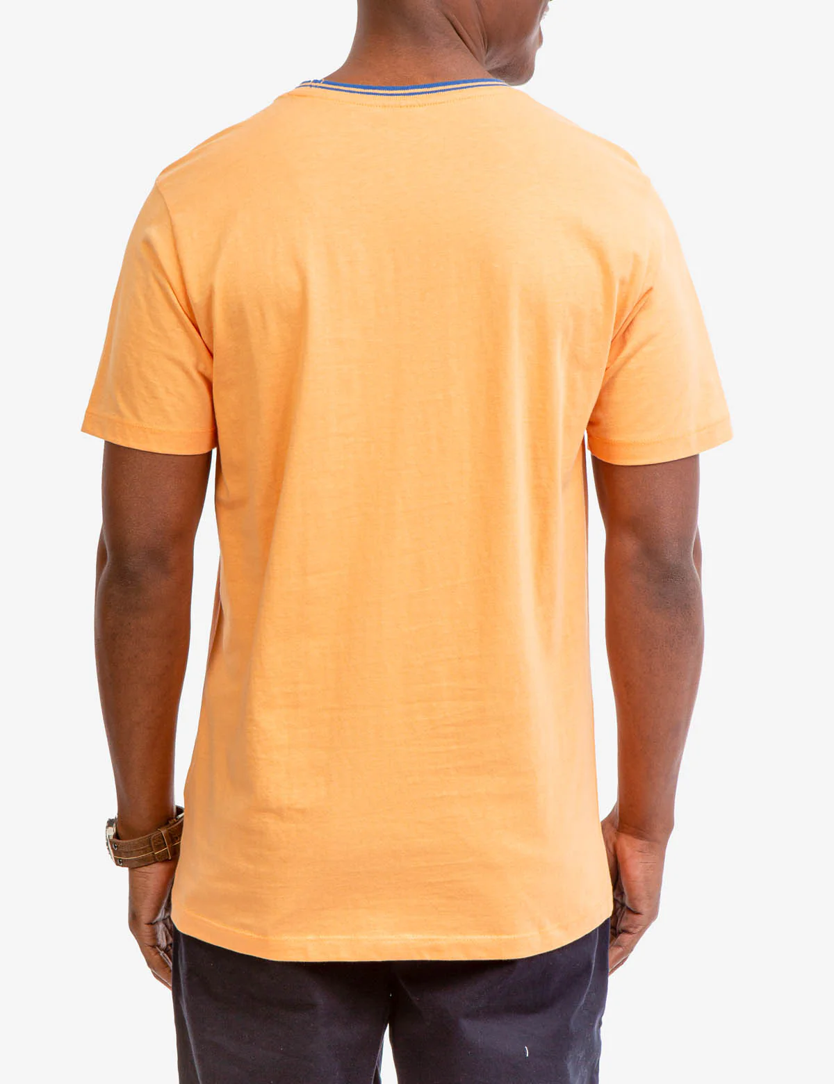 TIPPED CREW NECK COLLAR T-SHIRT - Image 21
