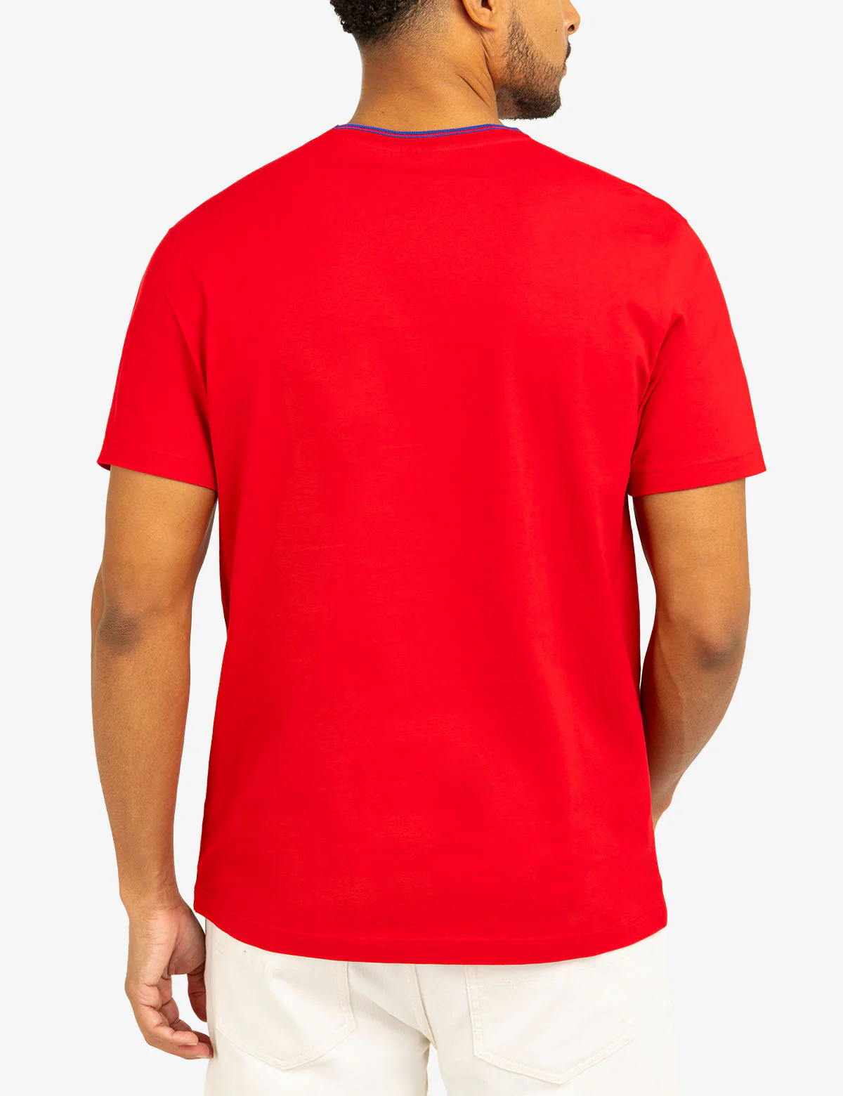 TIPPED CREW NECK COLLAR T-SHIRT - Image 10