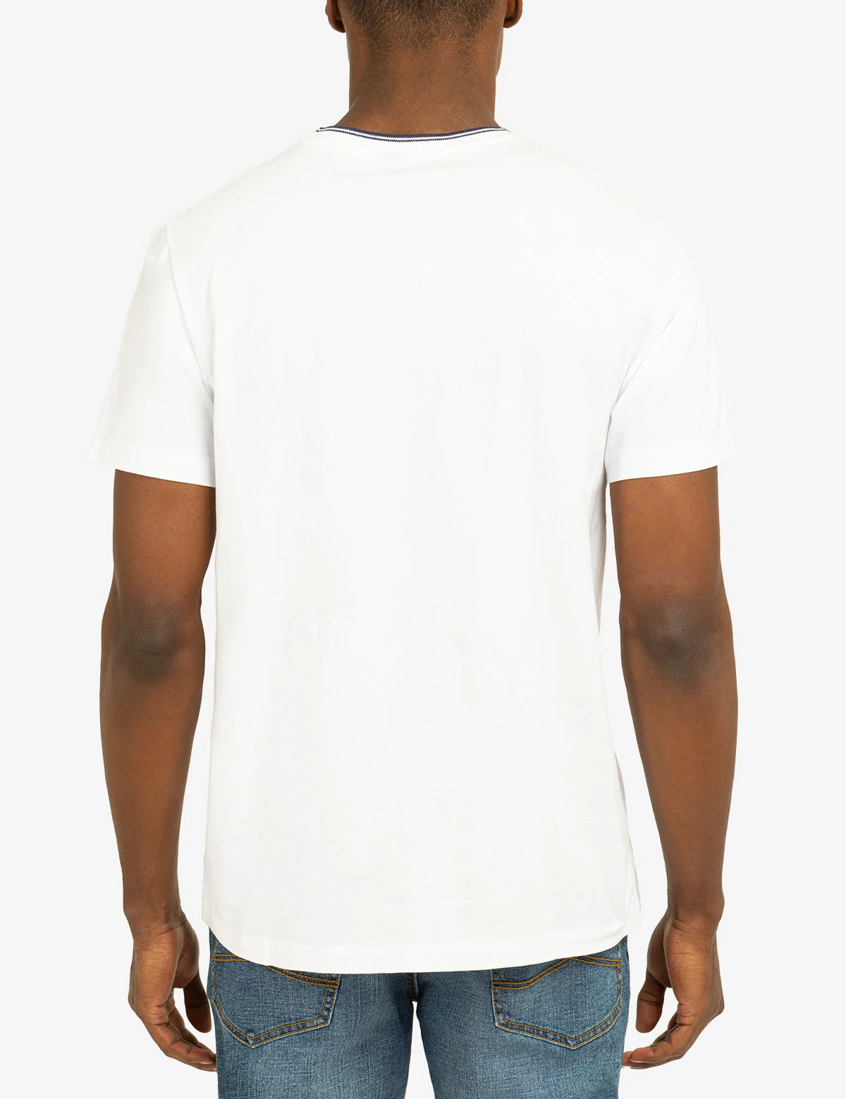 TIPPED CREW NECK COLLAR T-SHIRT - Image 15
