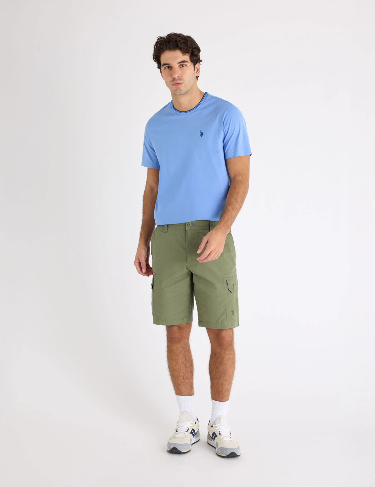 TIPPED CREW NECK COLLAR T-SHIRT - Image 3