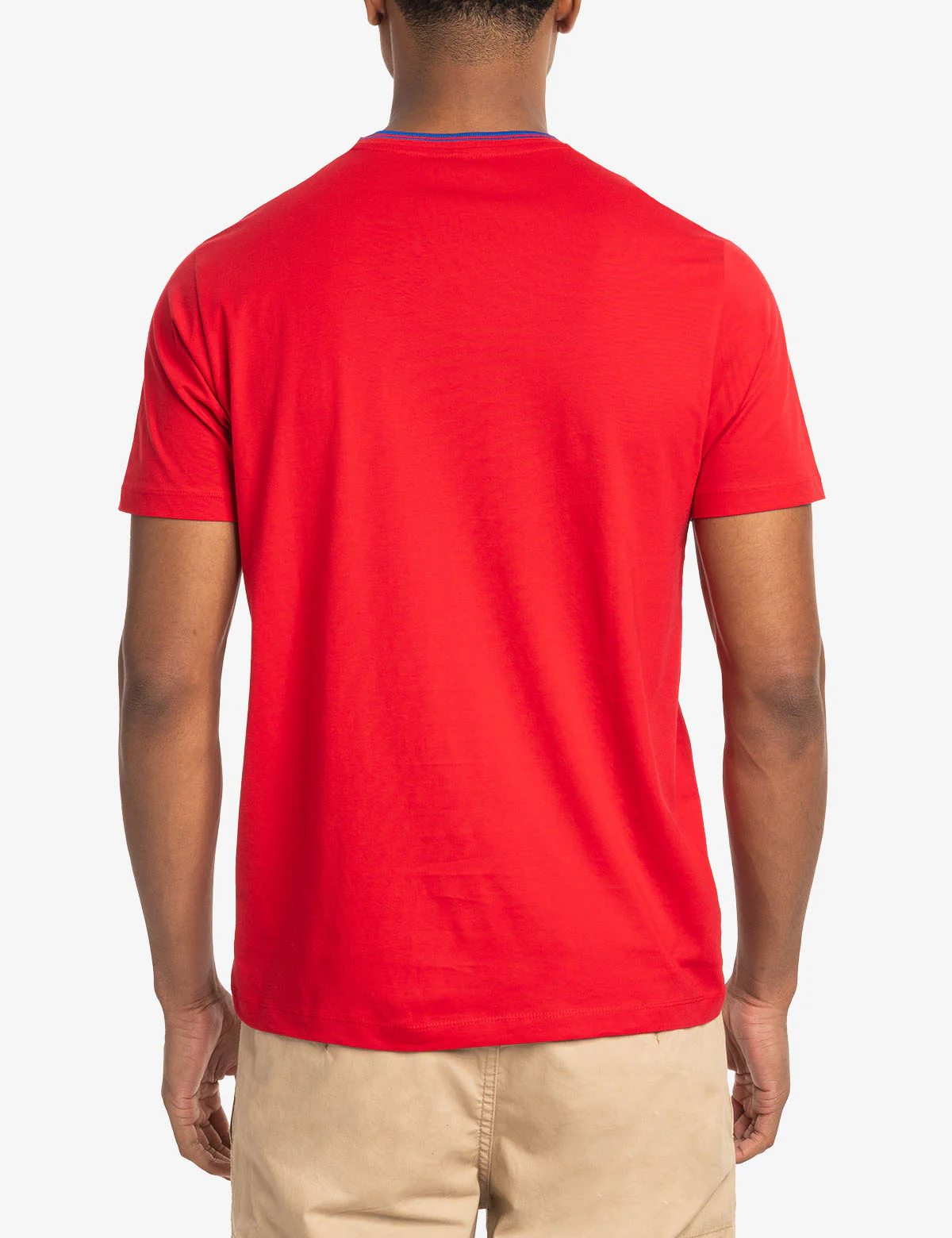 TIPPED CREW NECK COLLAR T-SHIRT - Image 8