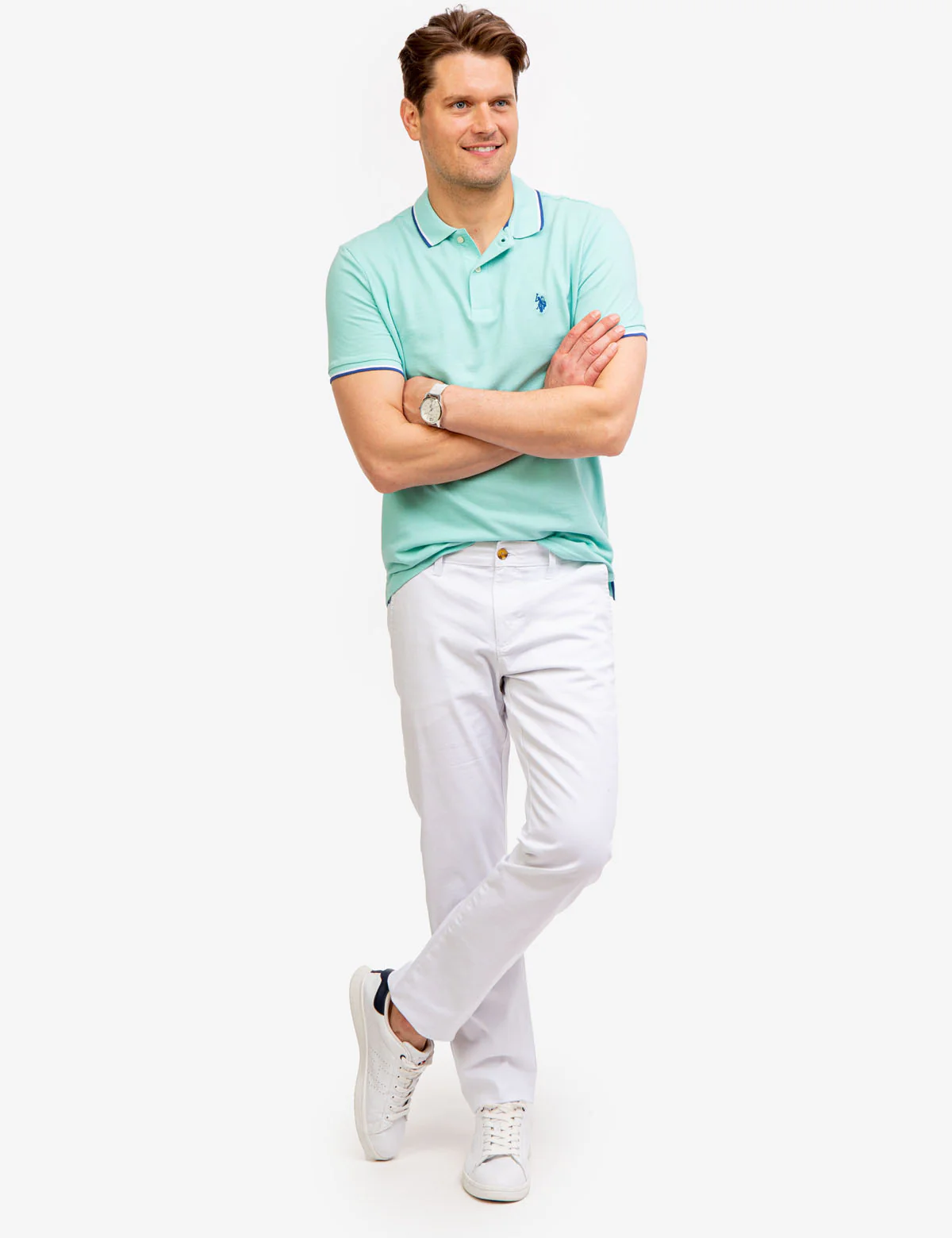 TIPPED OTTOMAN PIQUE POLO SHIRT - Image 10
