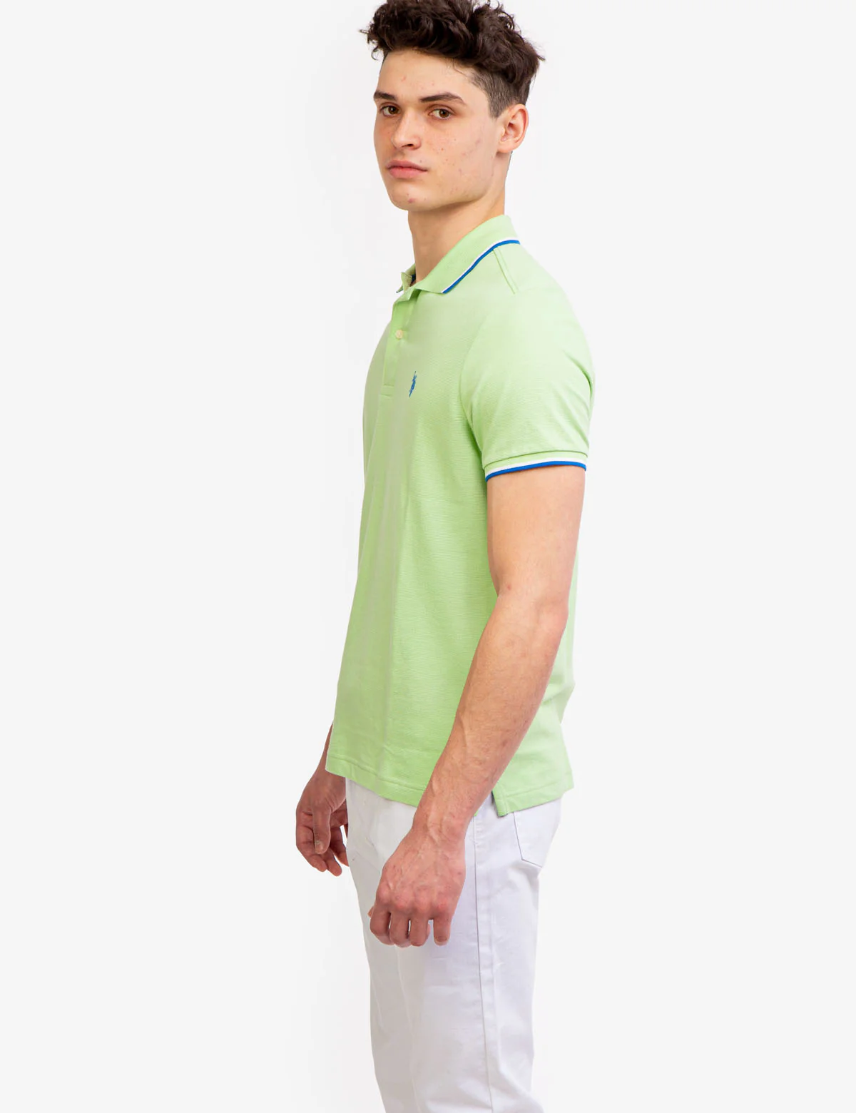 TIPPED OTTOMAN PIQUE POLO SHIRT - Image 14