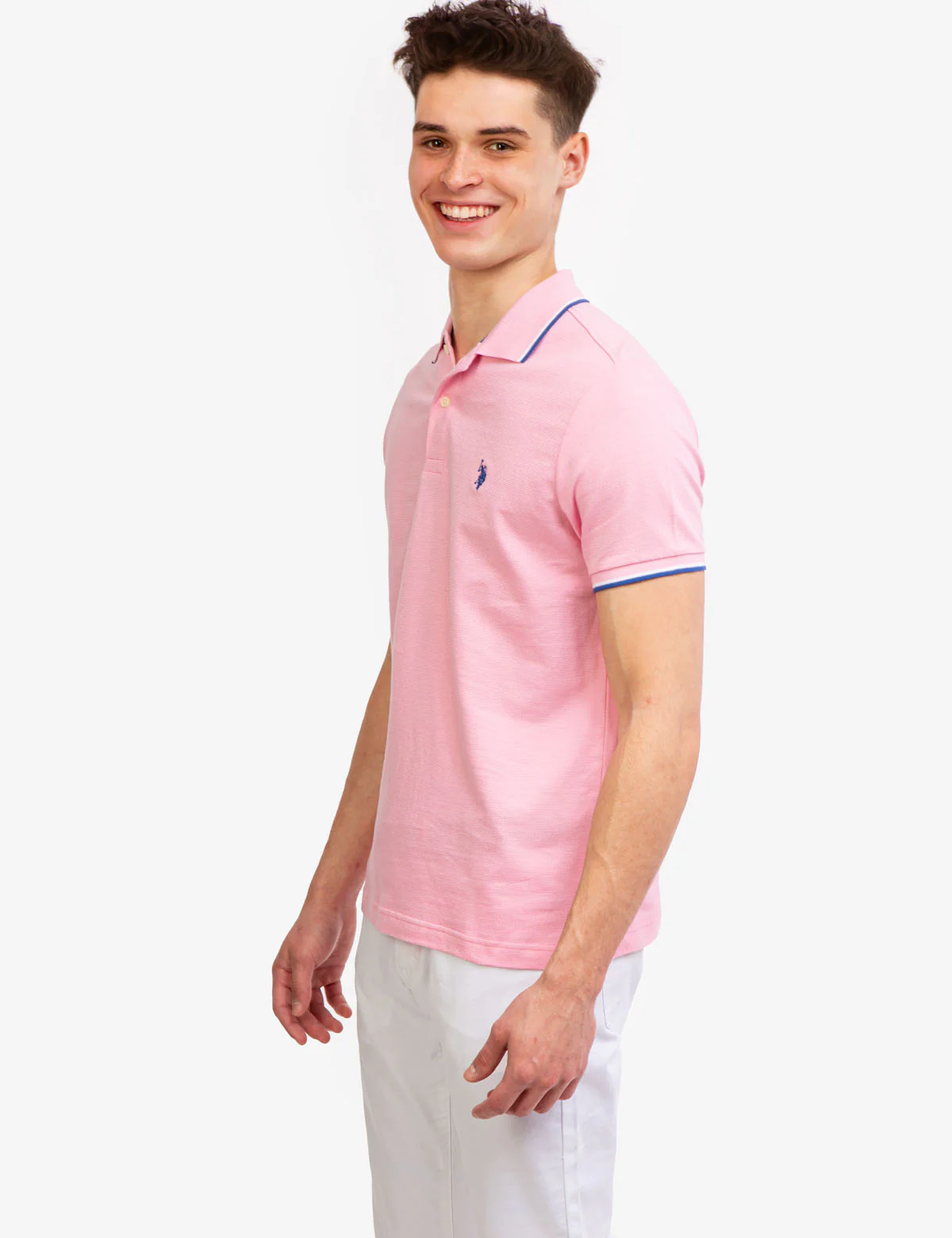 TIPPED OTTOMAN PIQUE POLO SHIRT - Image 18