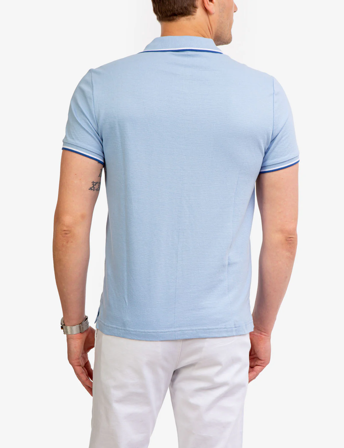 TIPPED OTTOMAN PIQUE POLO SHIRT - Image 5
