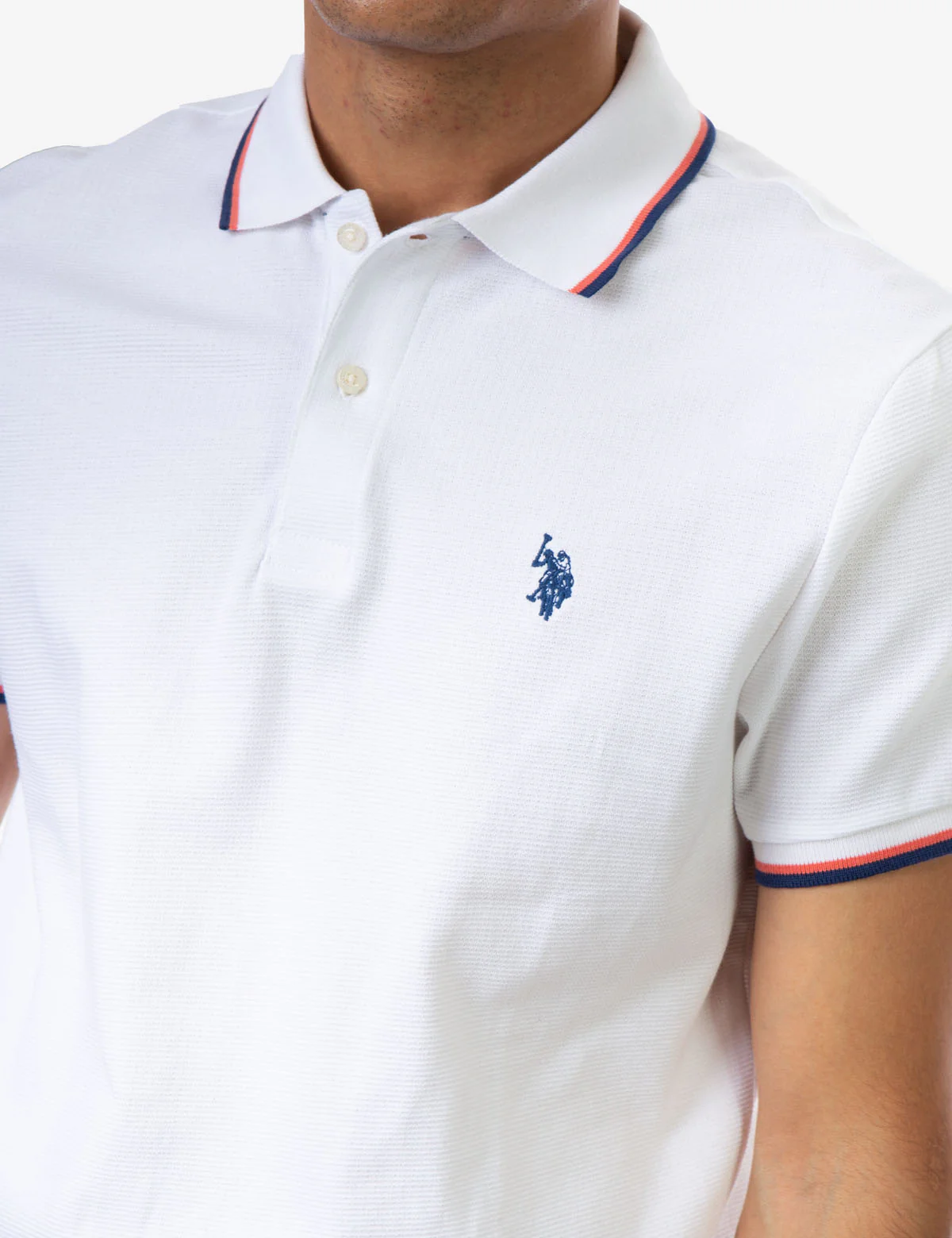 TIPPED OTTOMAN PIQUE POLO SHIRT - Image 11