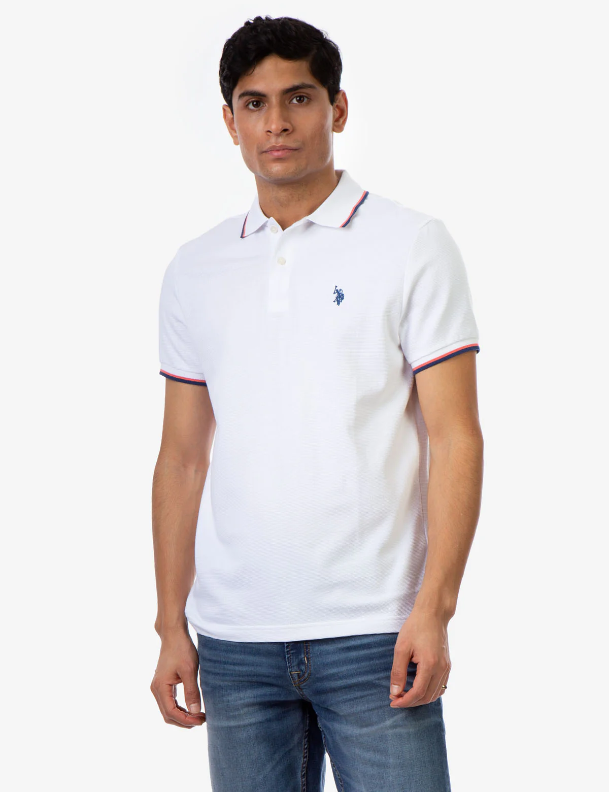 TIPPED OTTOMAN PIQUE POLO SHIRT - Image 7