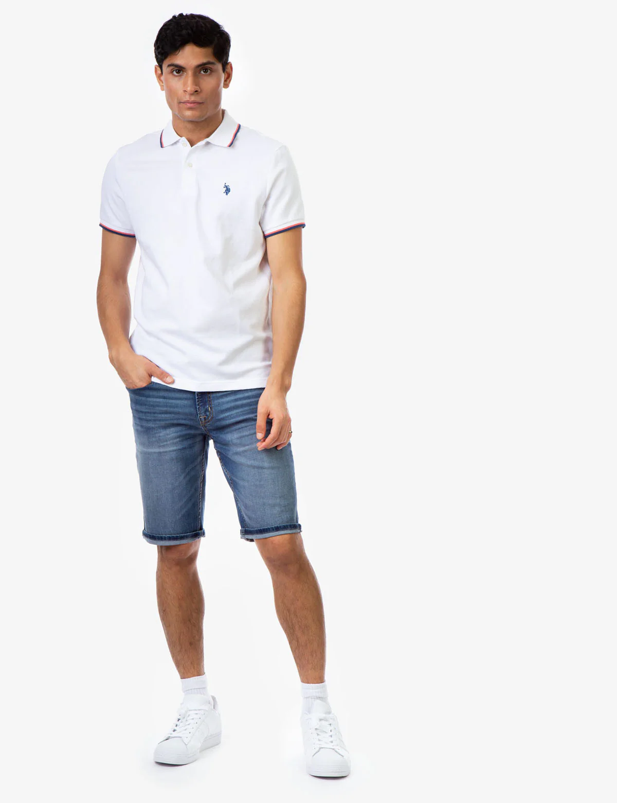 TIPPED OTTOMAN PIQUE POLO SHIRT - Image 8