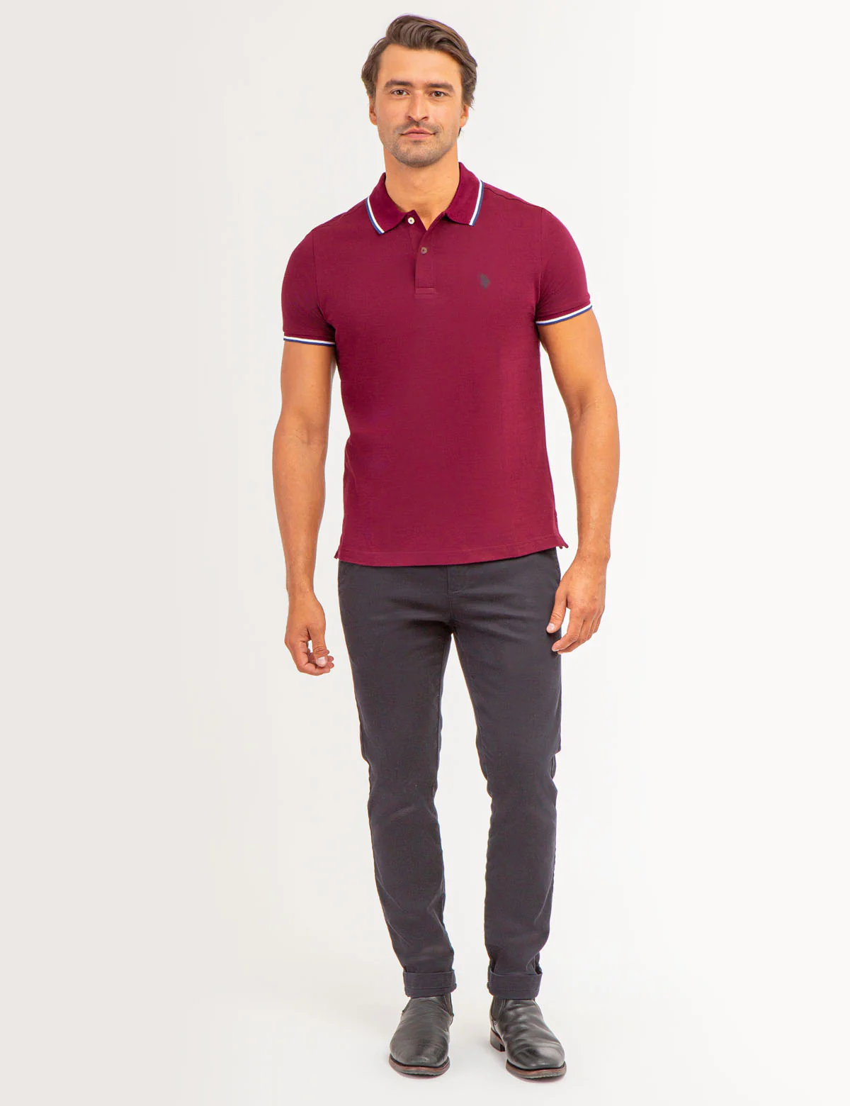 TIPPED OTTOMAN PIQUE POLO SHIRT - Image 6