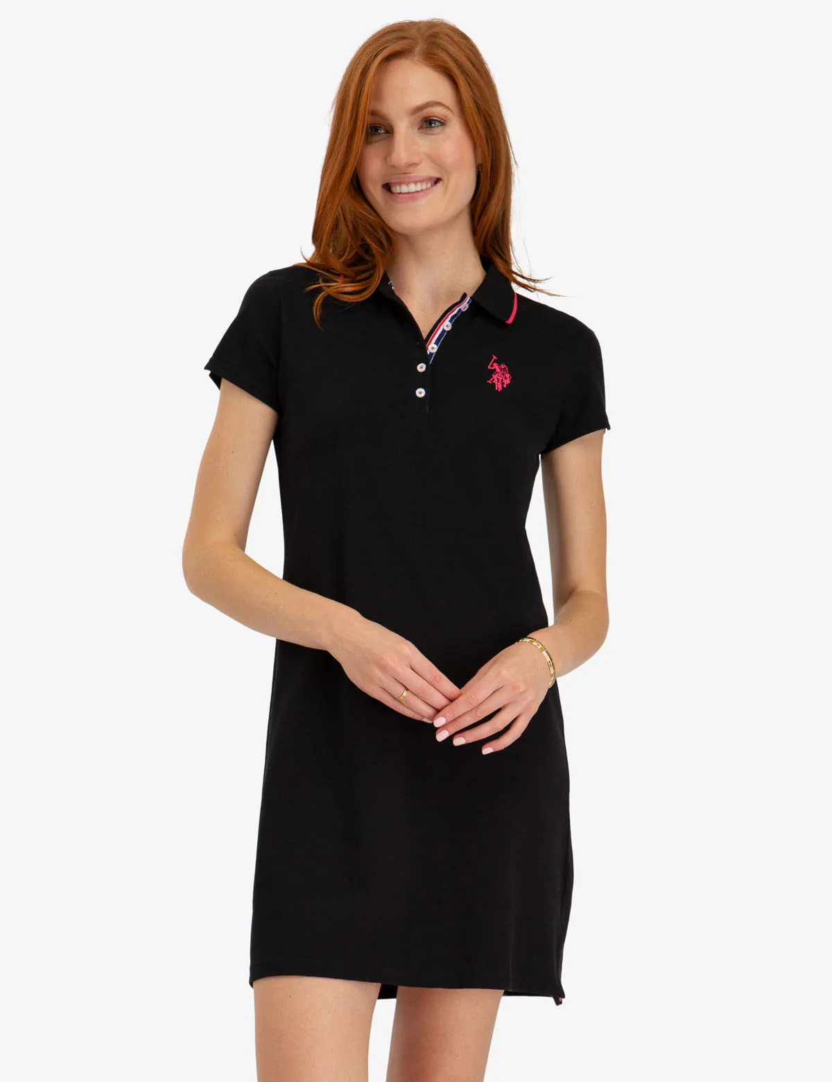 TIPPED POLO DRESS - Image 10