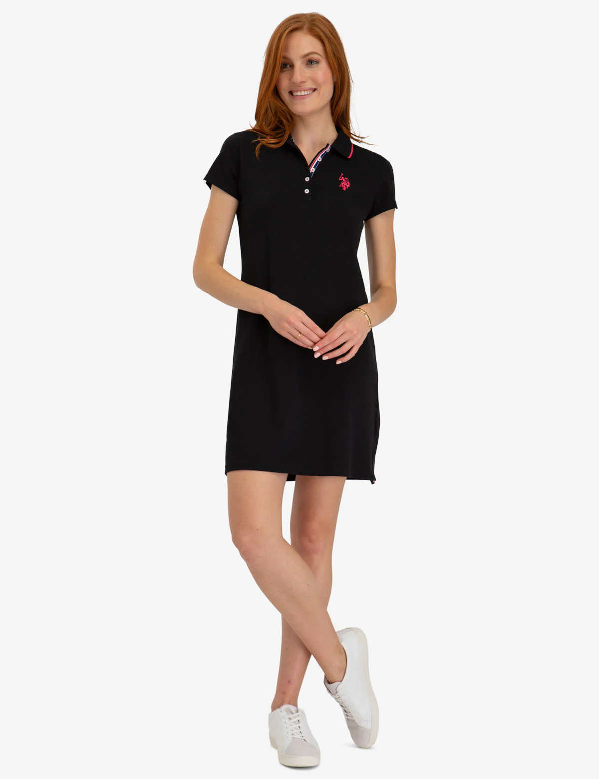 TIPPED POLO DRESS - Image 11