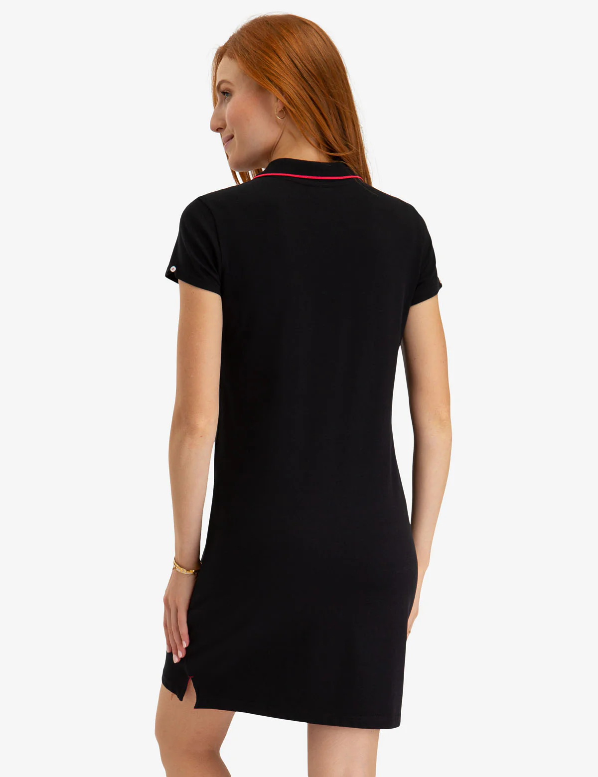 TIPPED POLO DRESS - Image 13