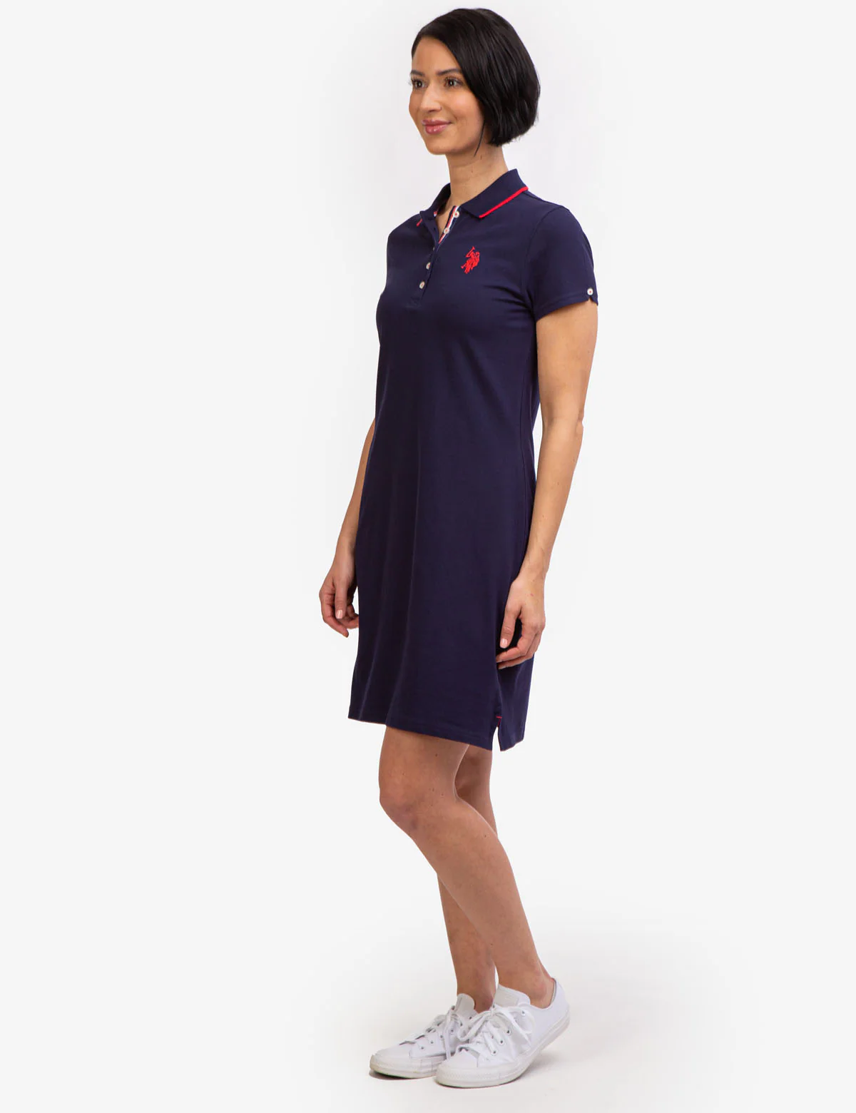 TIPPED POLO DRESS - Image 17