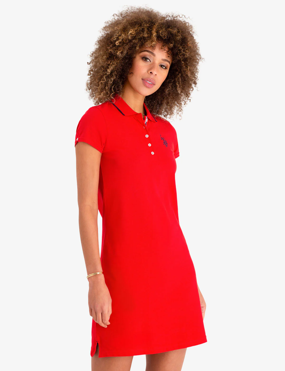 TIPPED POLO DRESS - Image 22