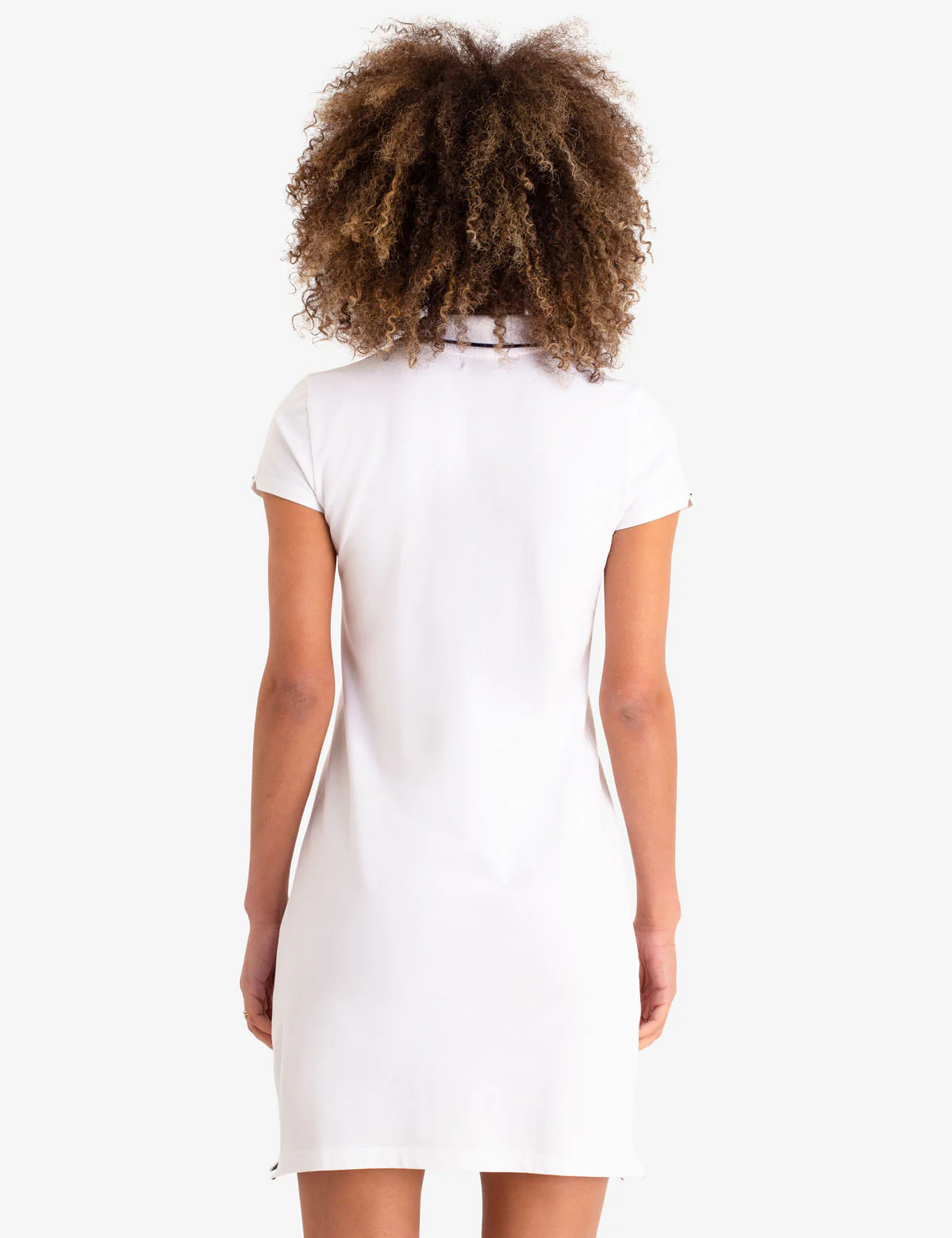 TIPPED POLO DRESS - Image 4