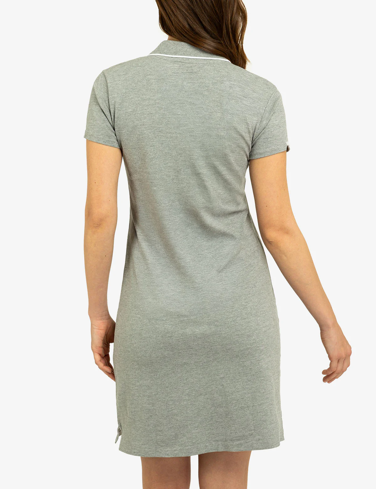 TIPPED POLO DRESS - Image 8