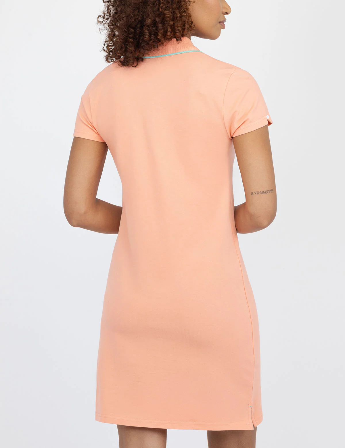 TIPPED POLO DRESS - Image 18