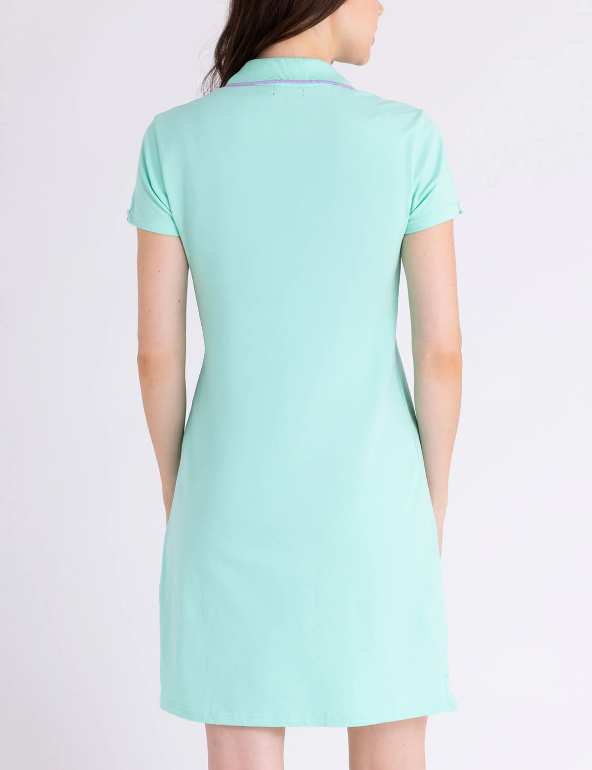 TIPPED POLO DRESS - Image 7