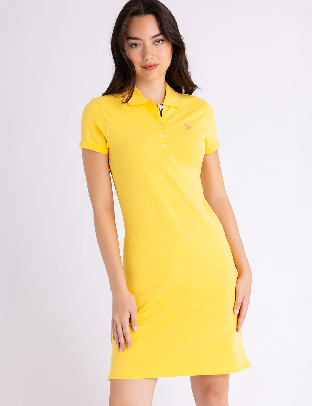 TIPPED POLO DRESS - Image 8