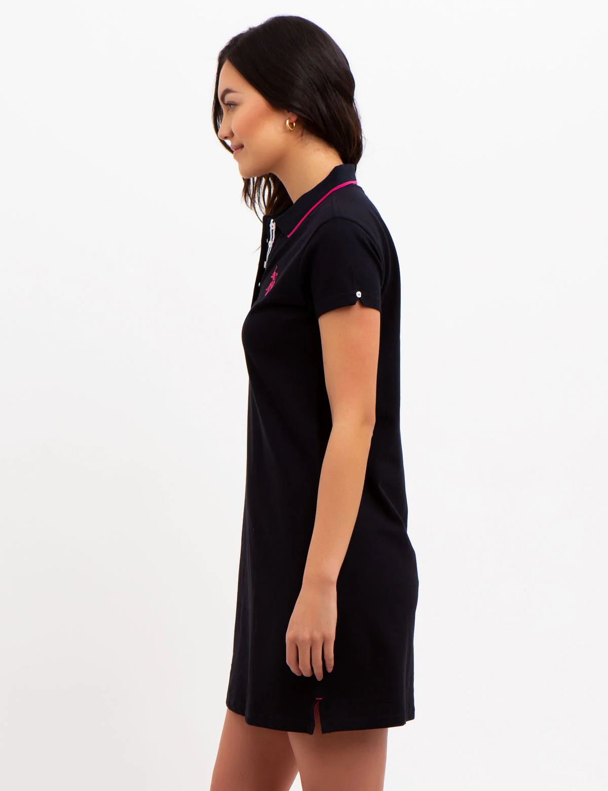 TIPPED POLO DRESS - Image 4