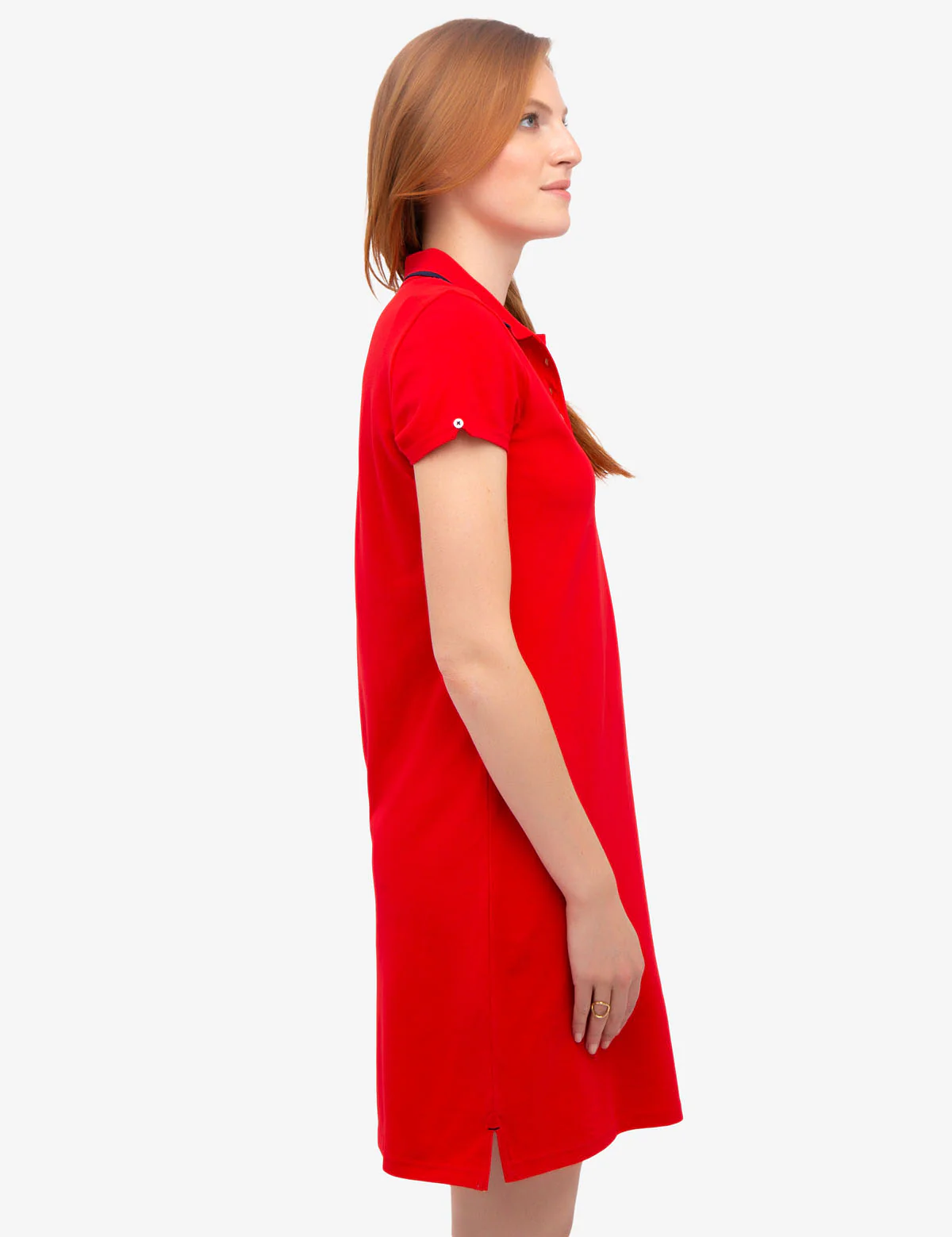 TIPPED POLO DRESS - Image 7