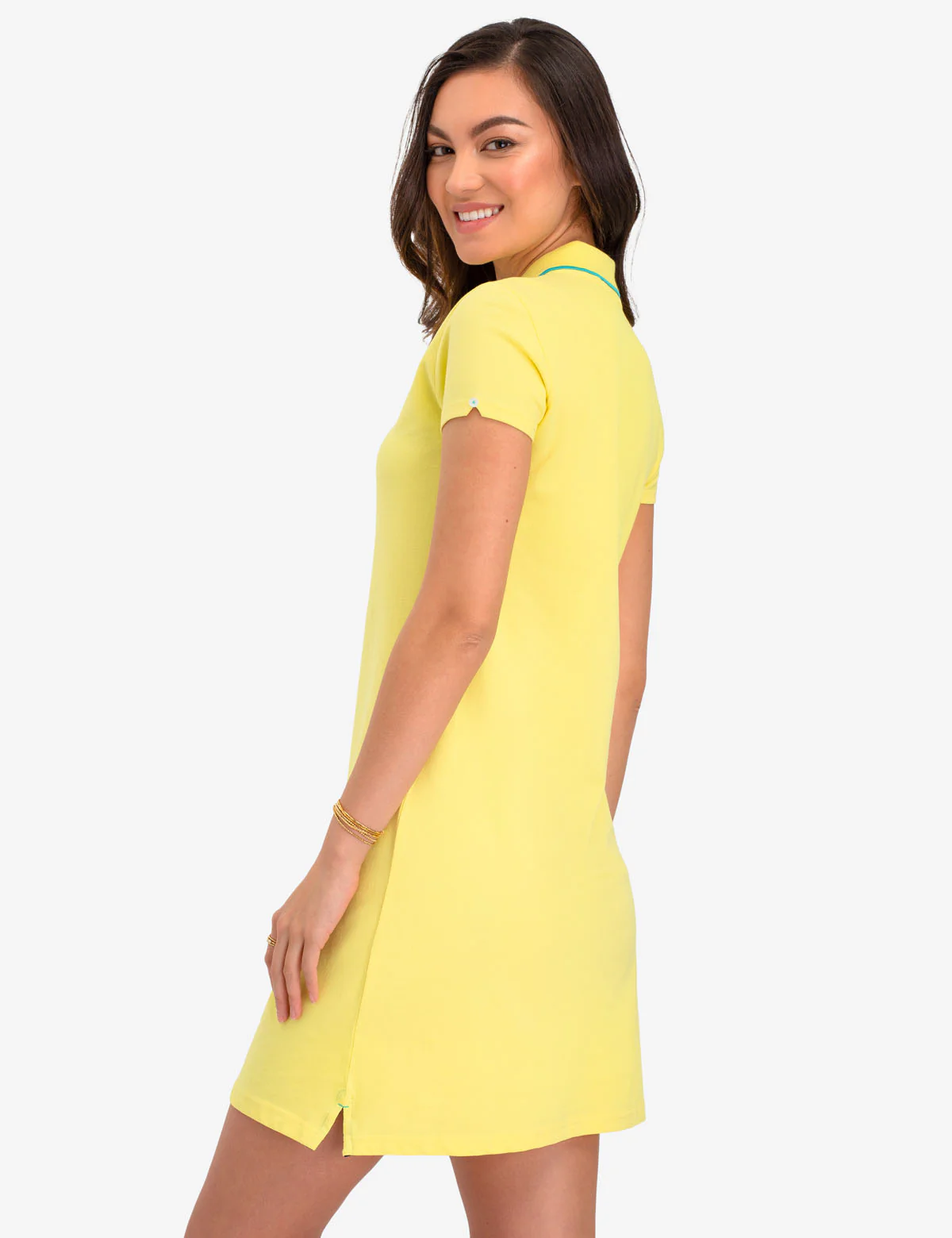 TIPPED POLO DRESS - Image 11