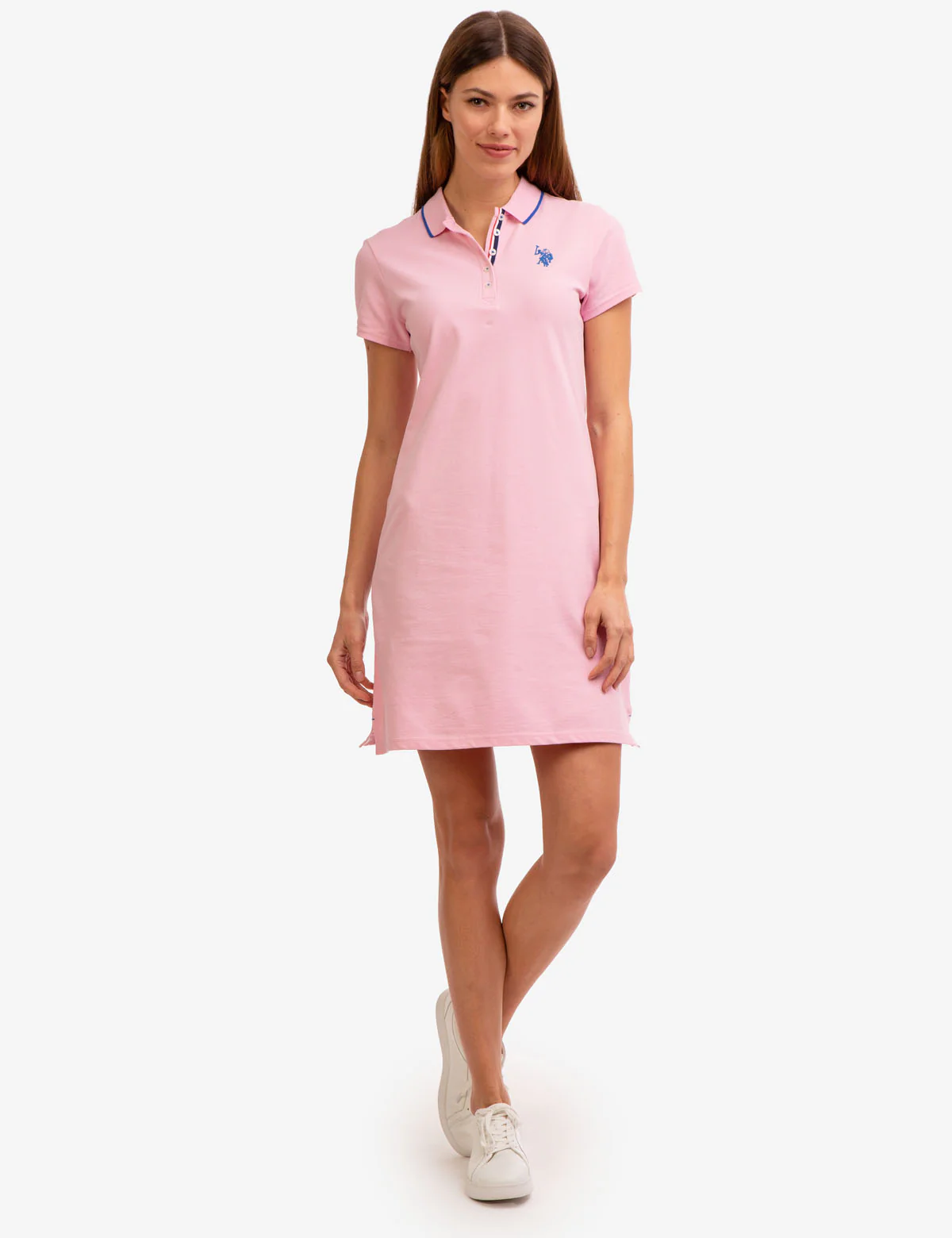 TIPPED POLO DRESS - Image 15